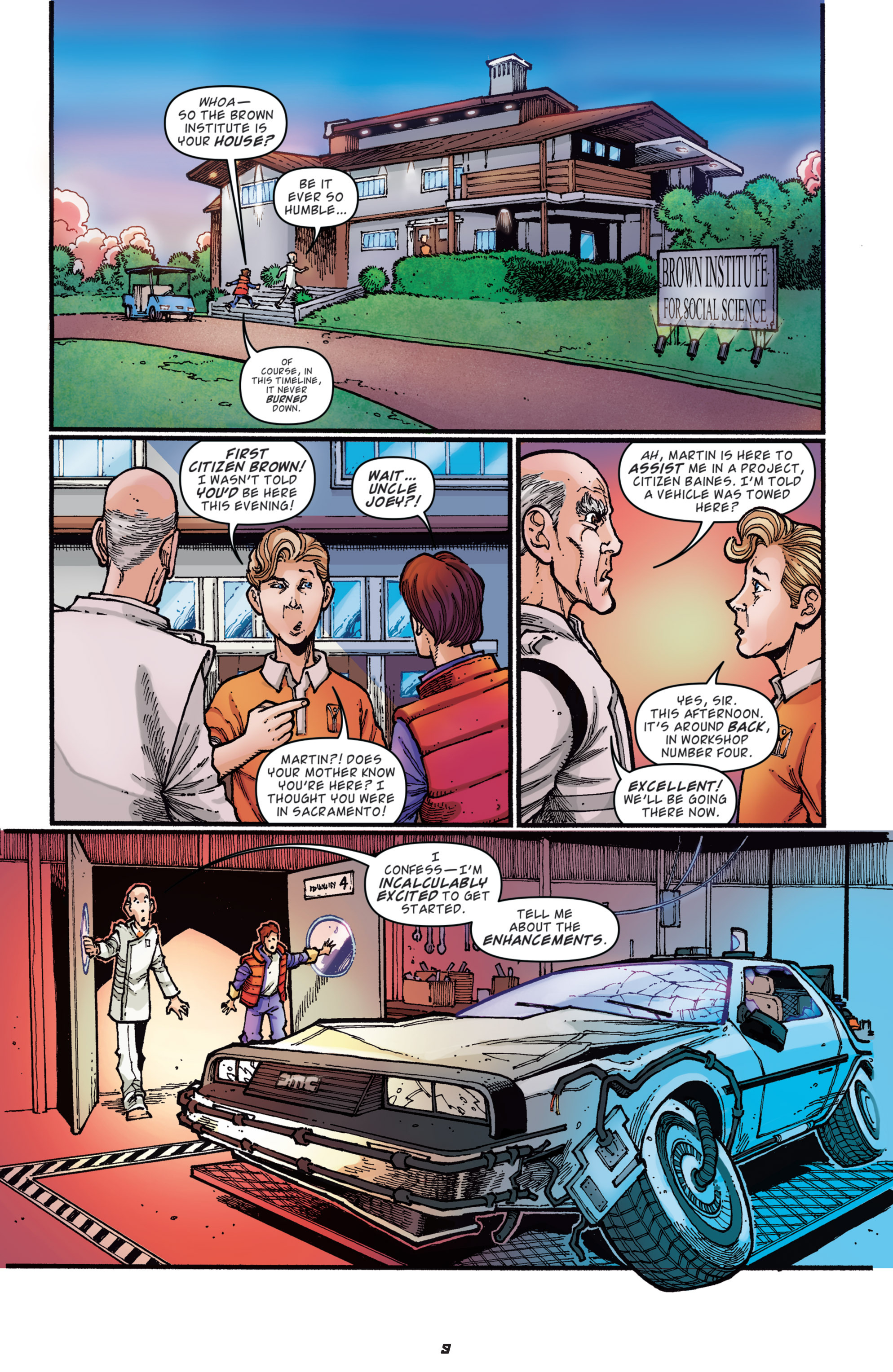 Read online Back to the Future: Citizen Brown comic -  Issue #4 - 11