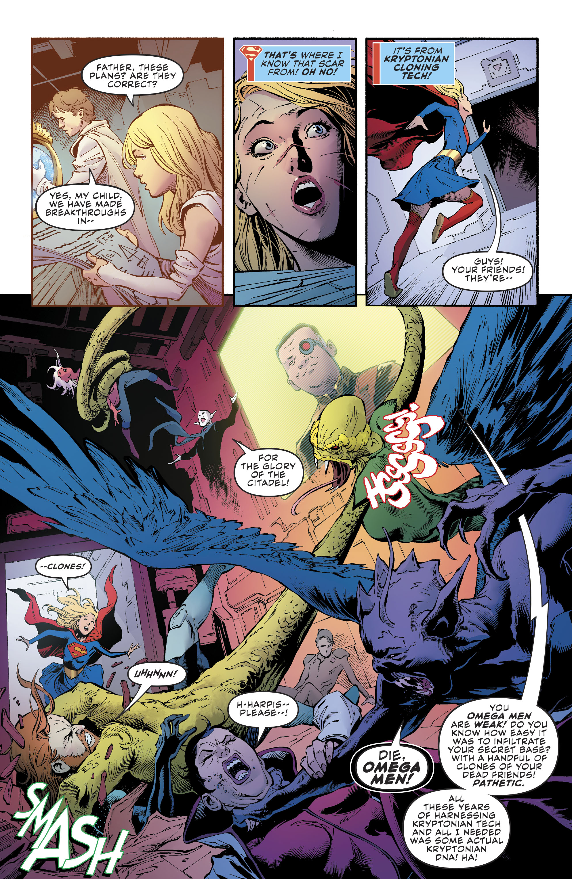 Read online Supergirl (2016) comic -  Issue #27 - 22