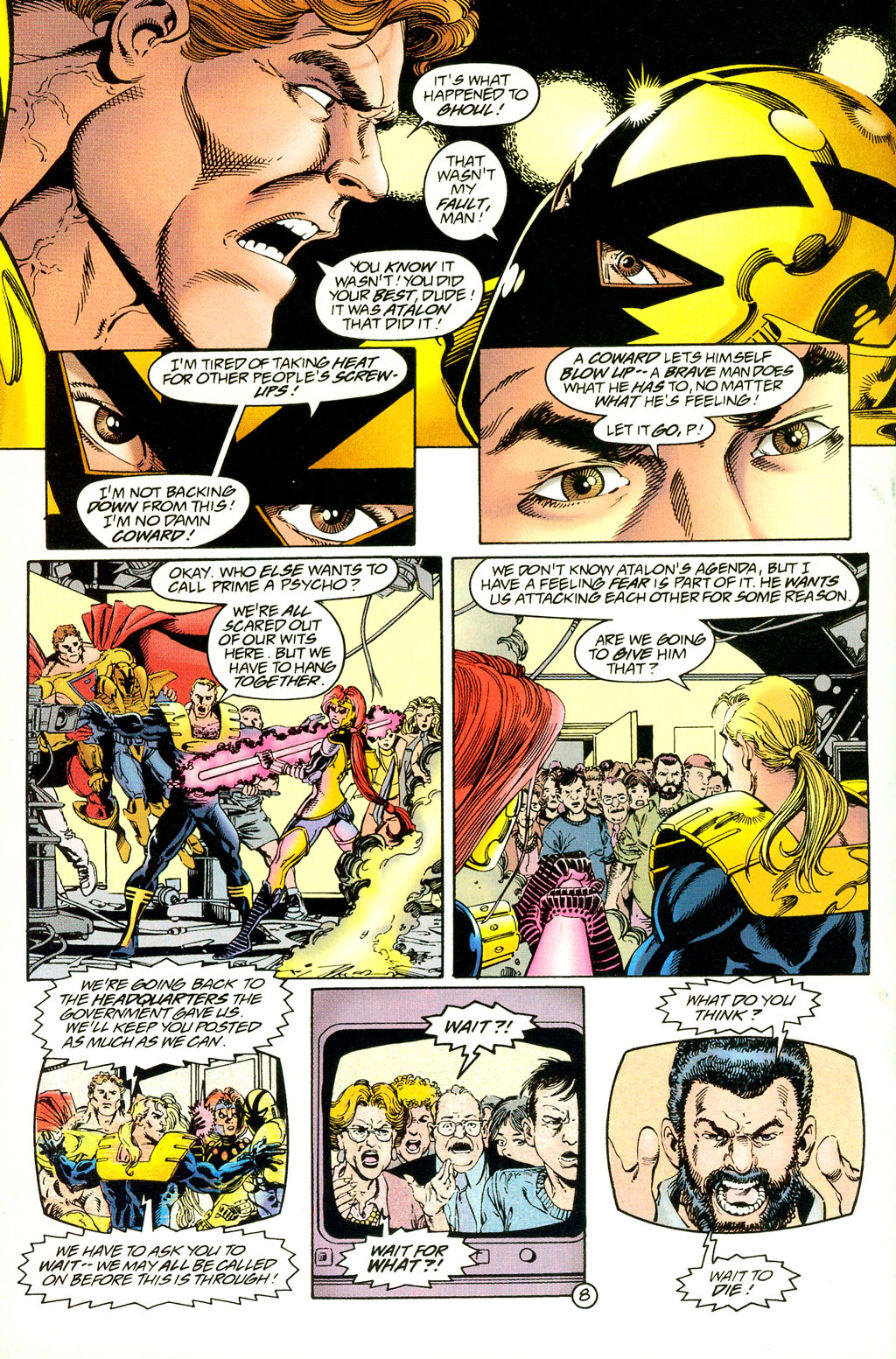 Read online UltraForce (1994) comic -  Issue #4 - 8