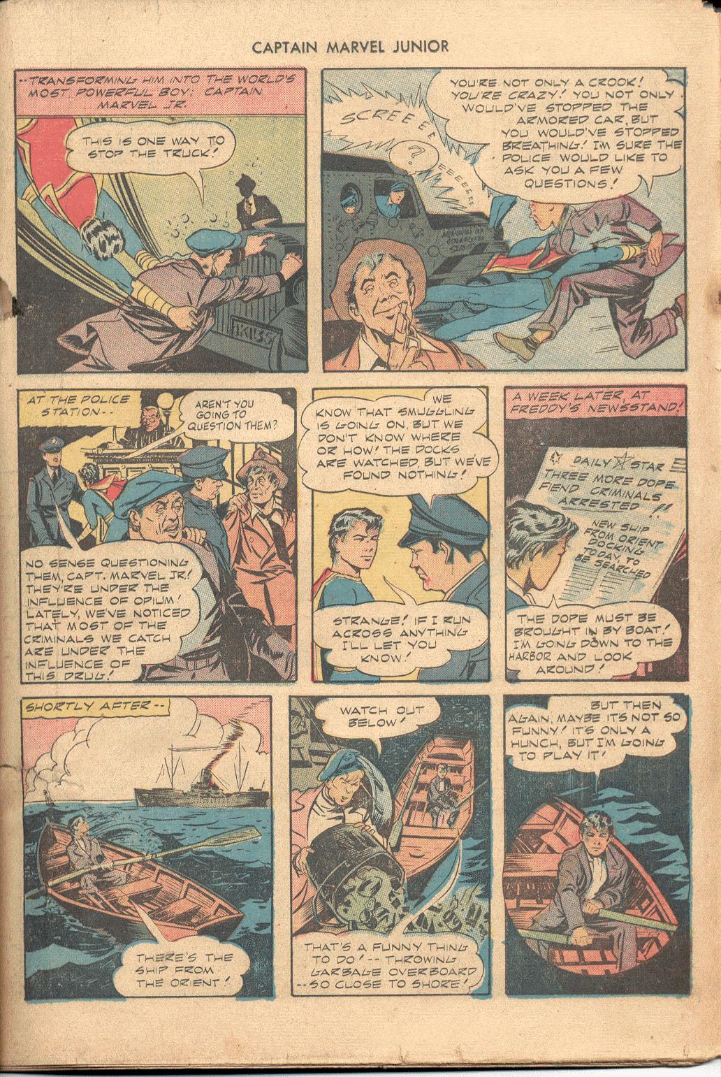 Read online Captain Marvel, Jr. comic -  Issue #38 - 24