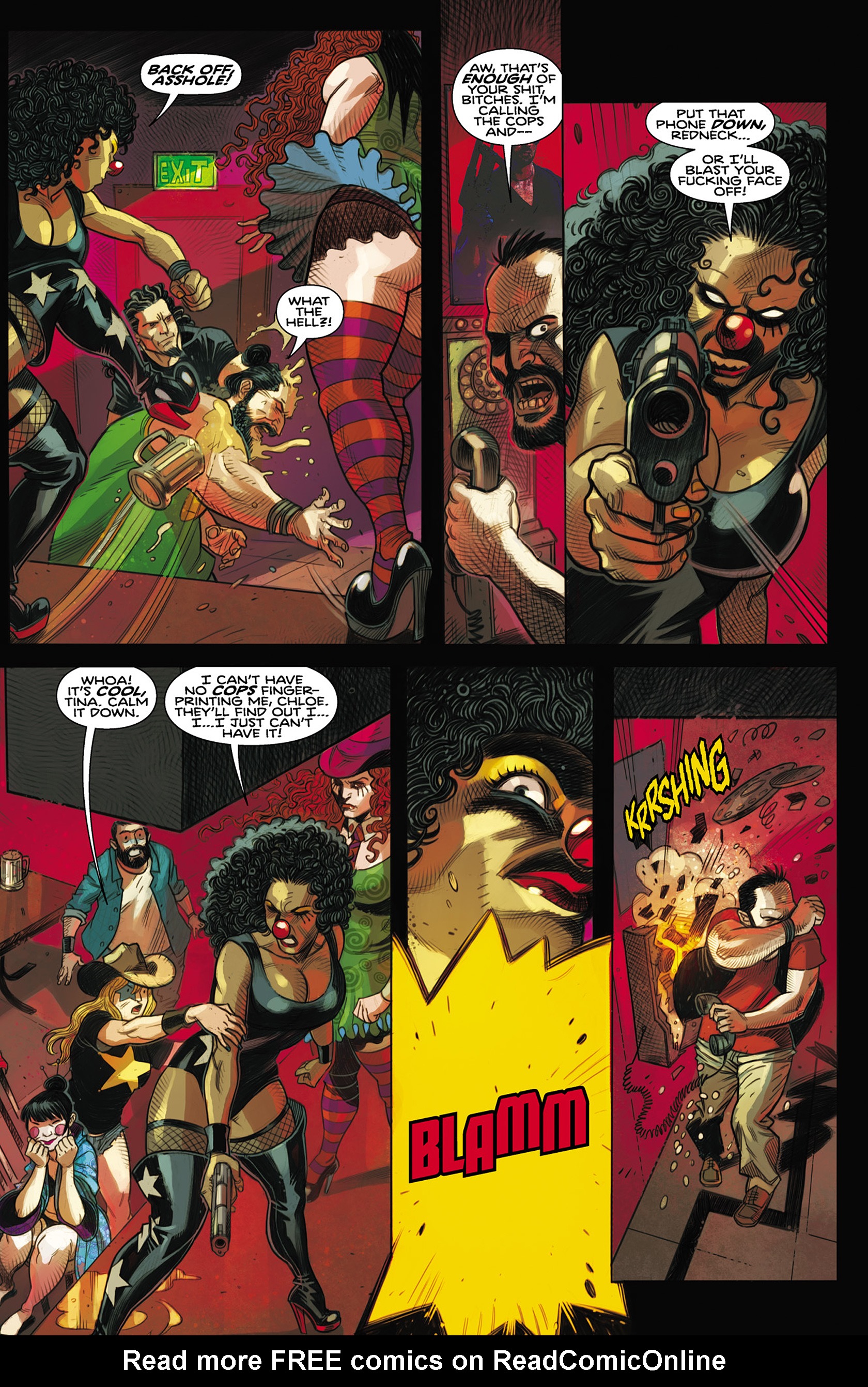 Read online Clown Fatale comic -  Issue #2 - 8