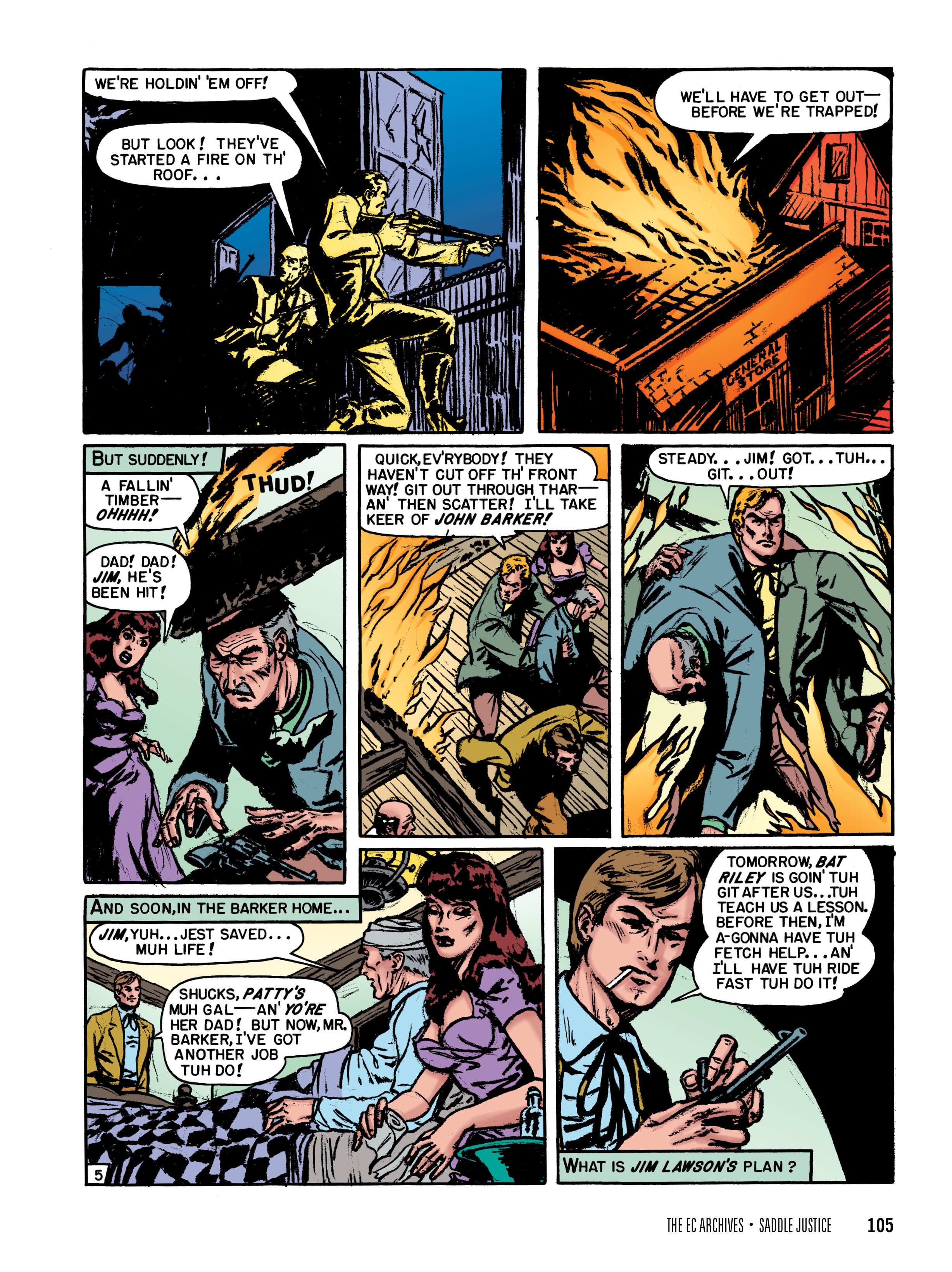 Read online The EC Archives: Saddle Justice comic -  Issue # TPB (Part 2) - 7