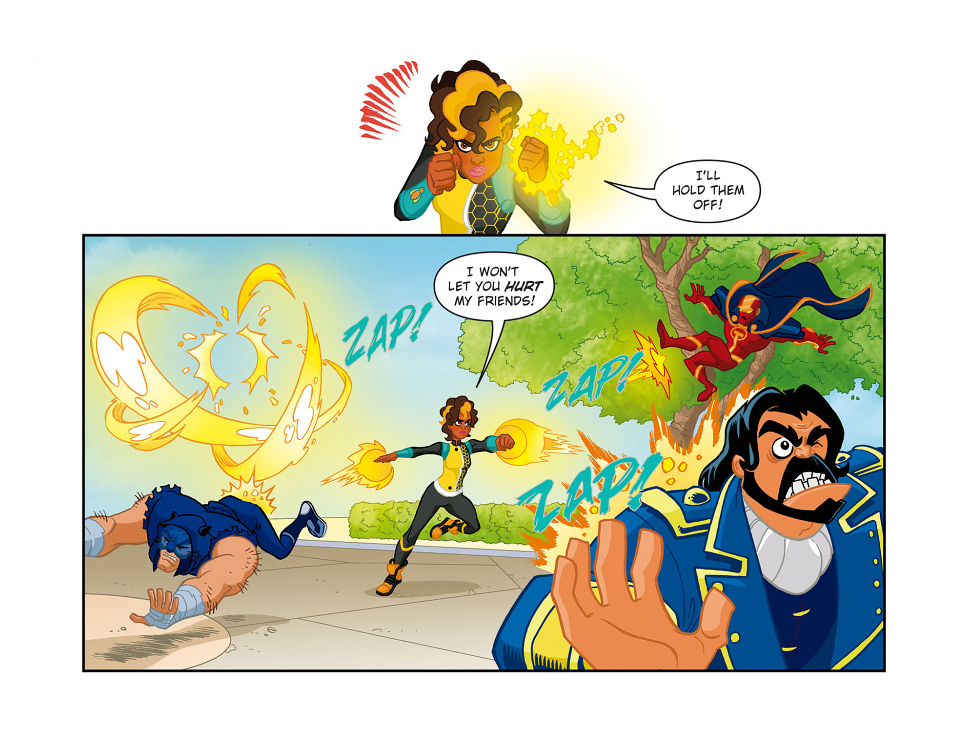 Read online DC Super Hero Girls: Past Times at Super Hero High comic -  Issue #10 - 21