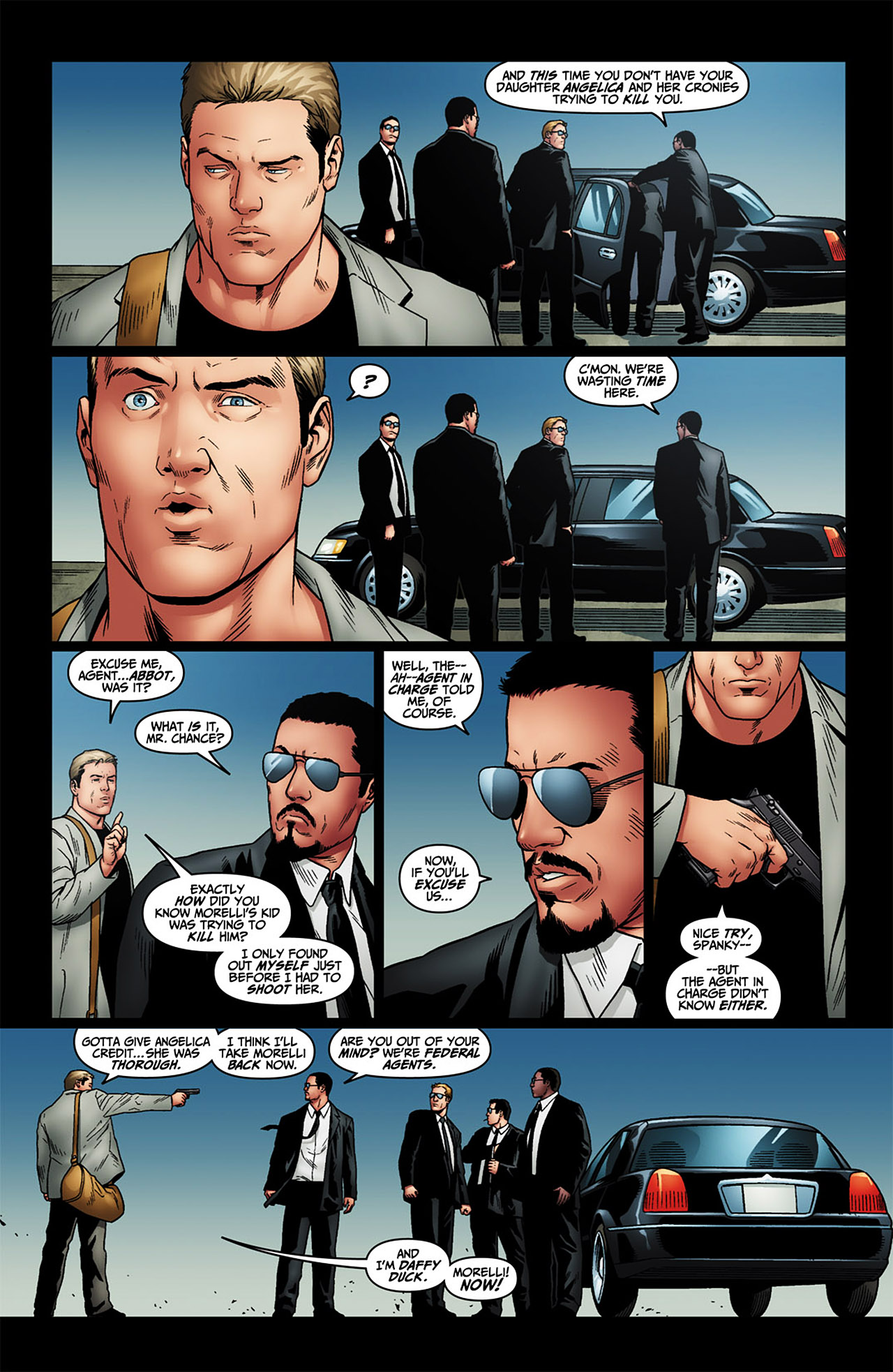 Read online Human Target (2010) comic -  Issue #6 - 5