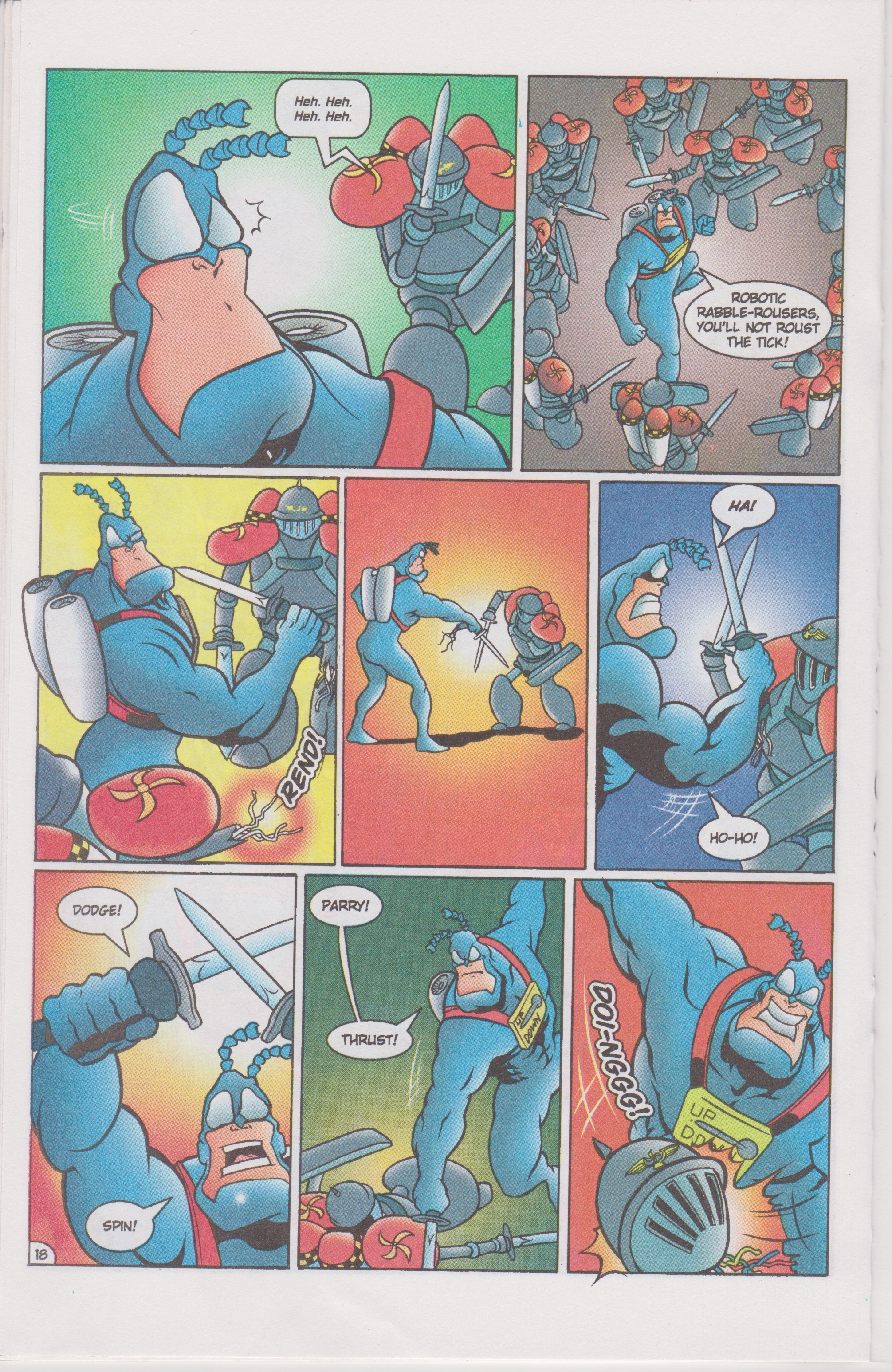 Read online The Tick Color comic -  Issue #4 - 20