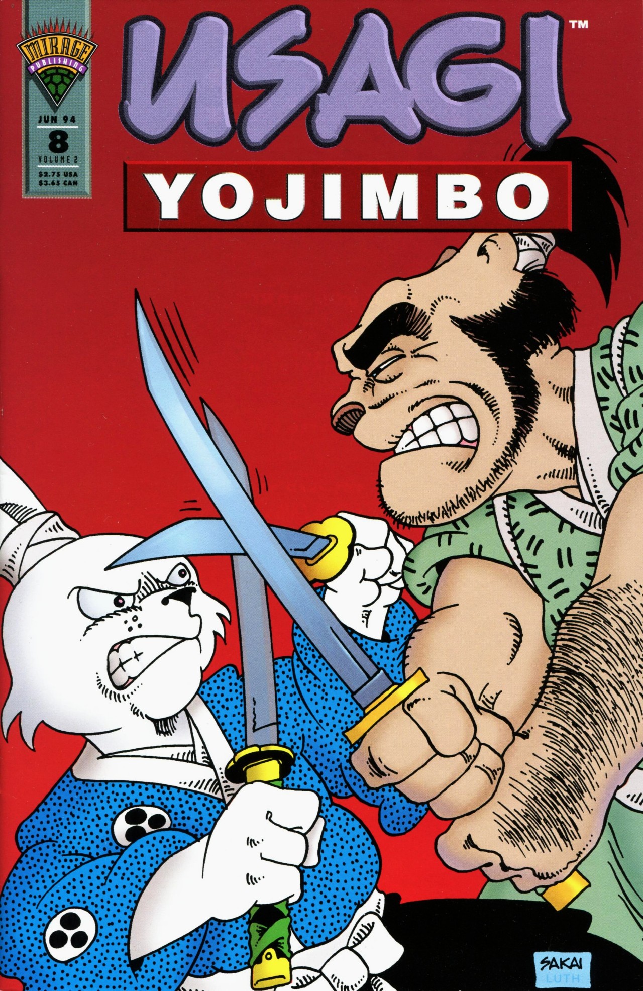 Read online Usagi Yojimbo (1993) comic -  Issue #8 - 1
