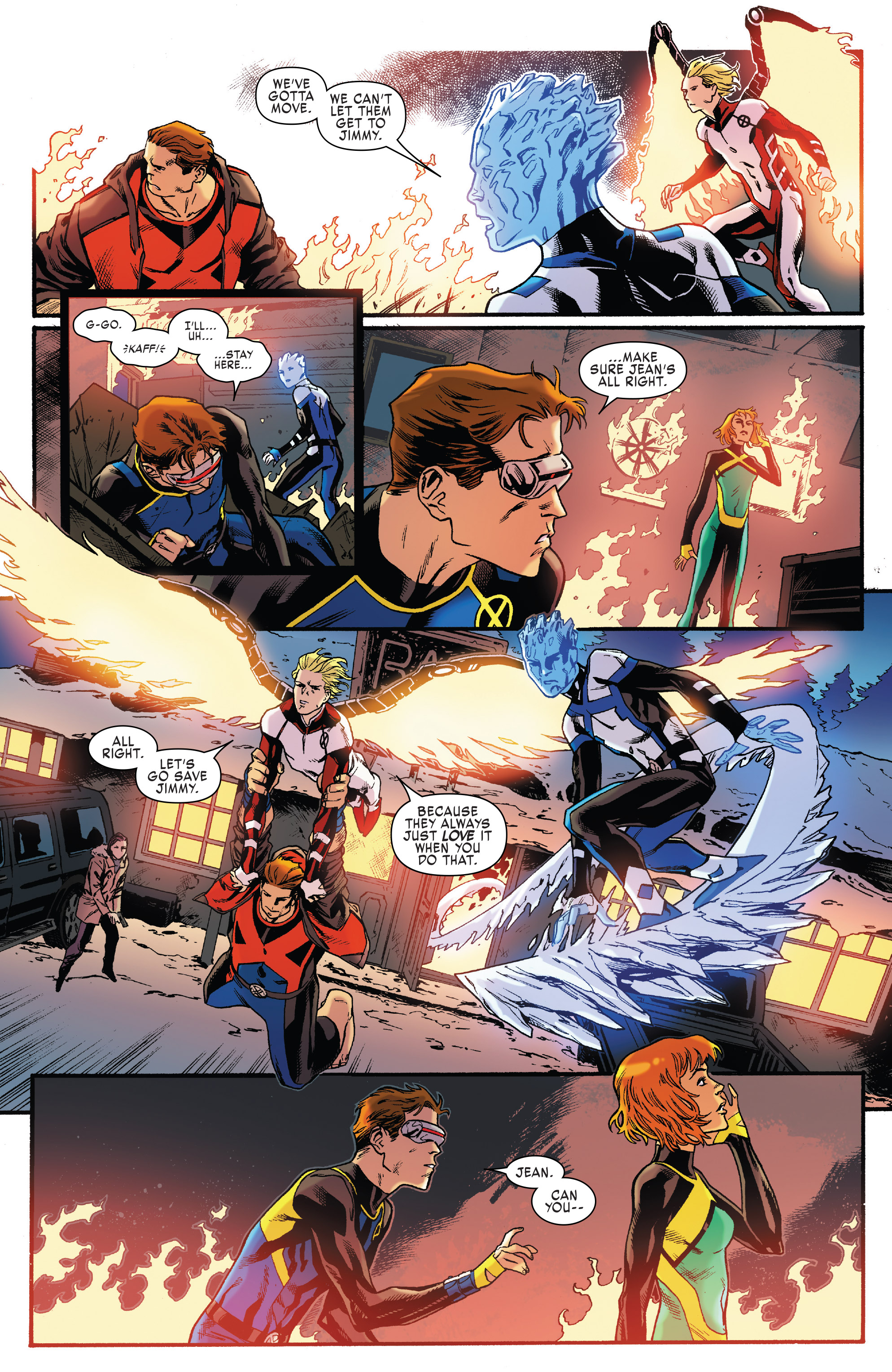 Read online X-Men: Blue comic -  Issue #5 - 15