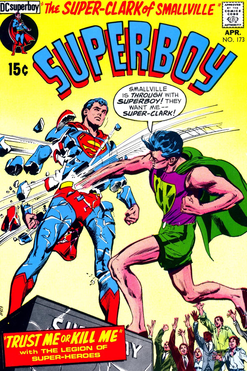 Read online Superboy (1949) comic -  Issue #173 - 1