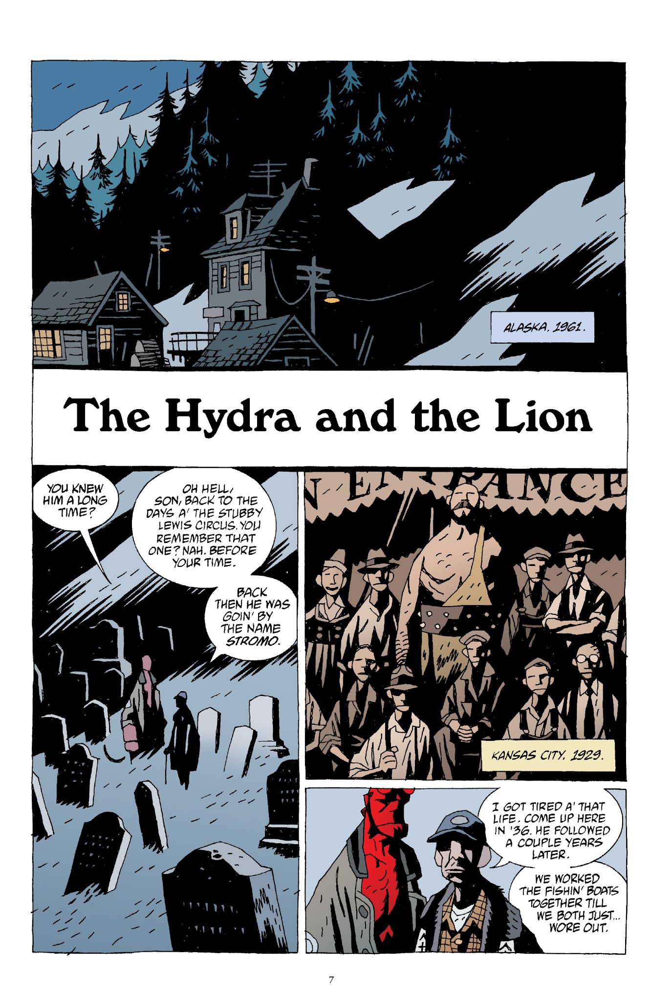 Read online Hellboy The Complete Short Stories comic -  Issue # TPB 2 (Part 1) - 8