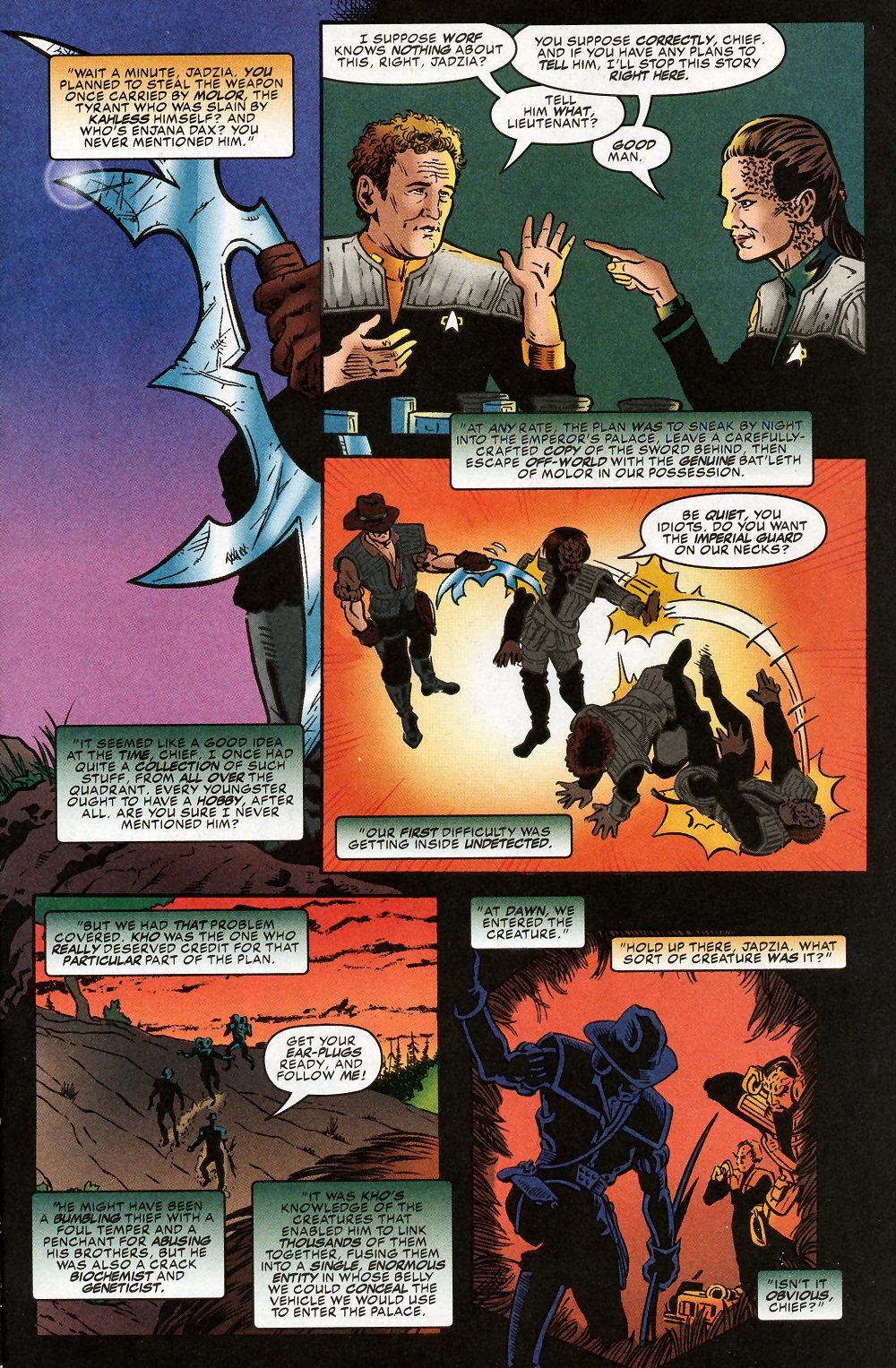 Read online Star Trek: Deep Space Nine (1996) comic -  Issue #14 - 22