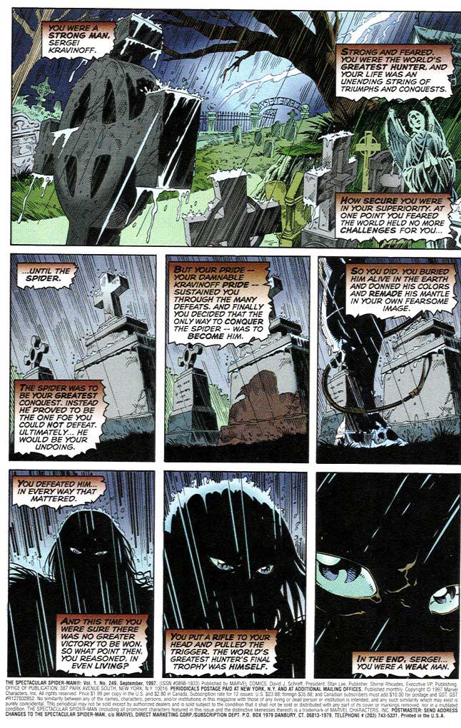 Read online The Spectacular Spider-Man (1976) comic -  Issue #249 - 2