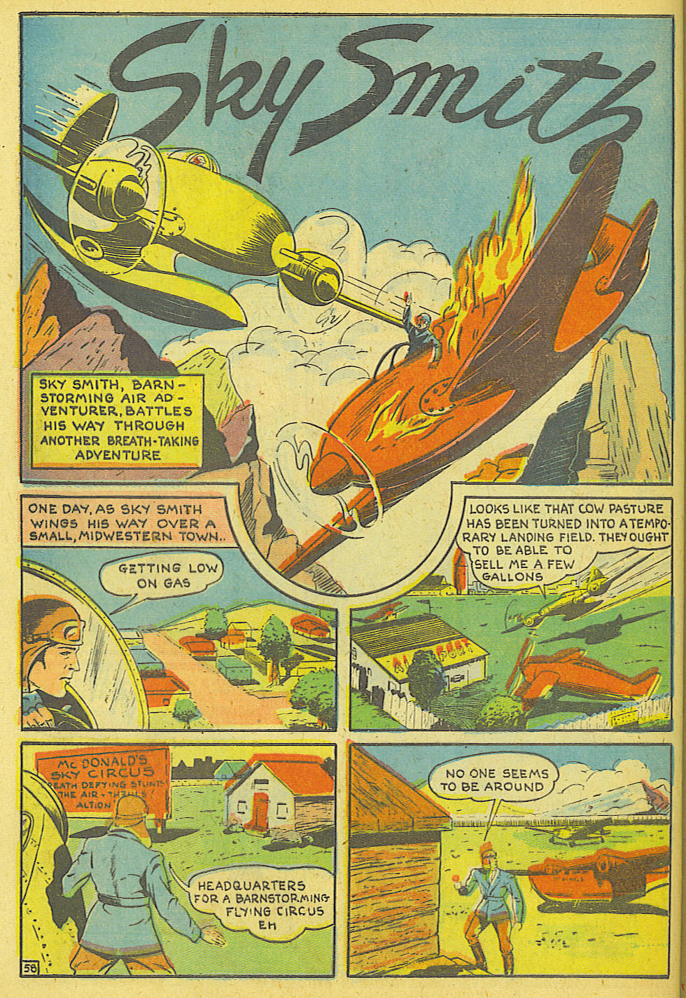 Read online Super-Mystery Comics comic -  Issue #7 - 60