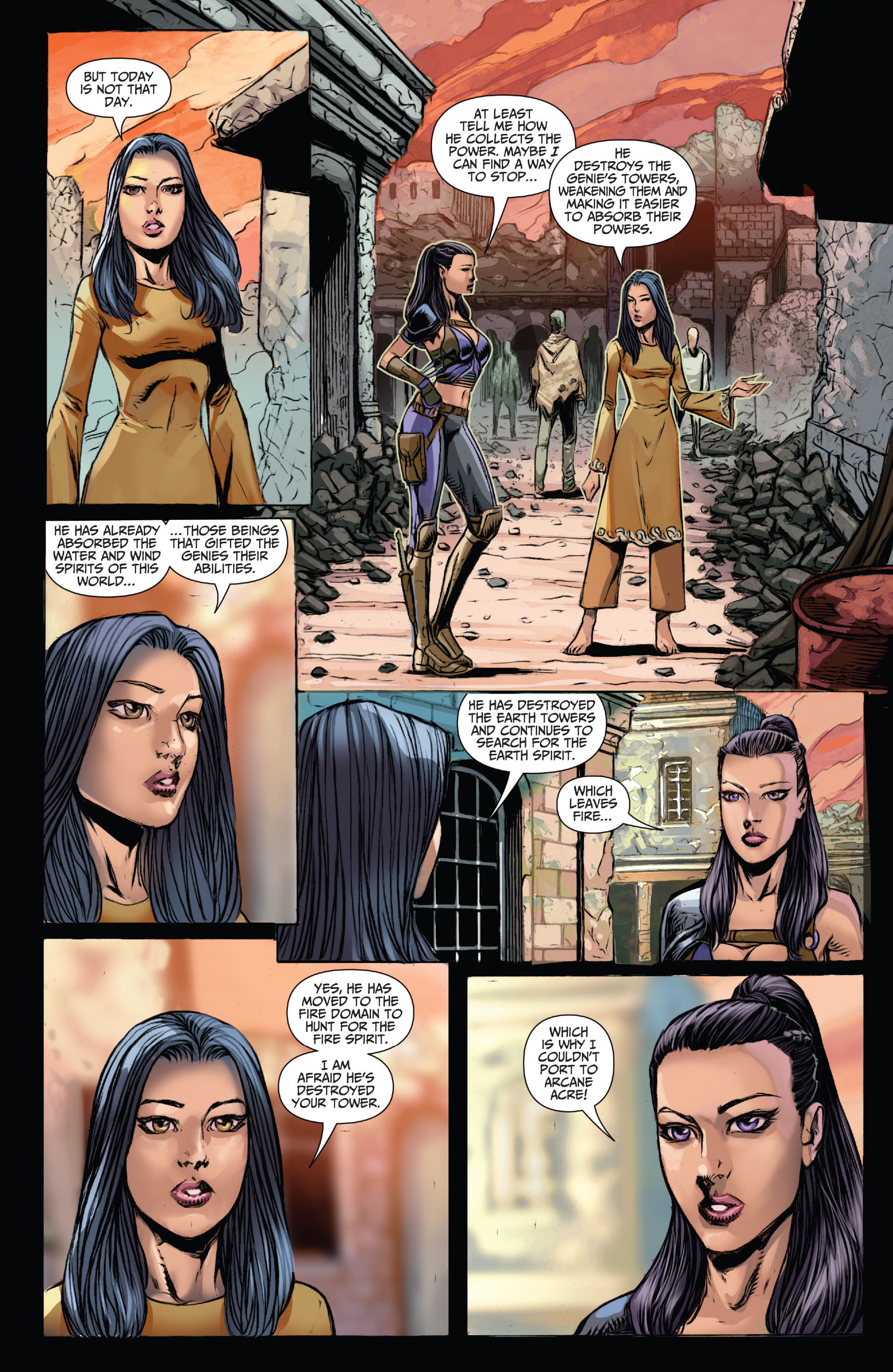 Read online Myths & Legends Quarterly: Jasmine comic -  Issue # Full - 36