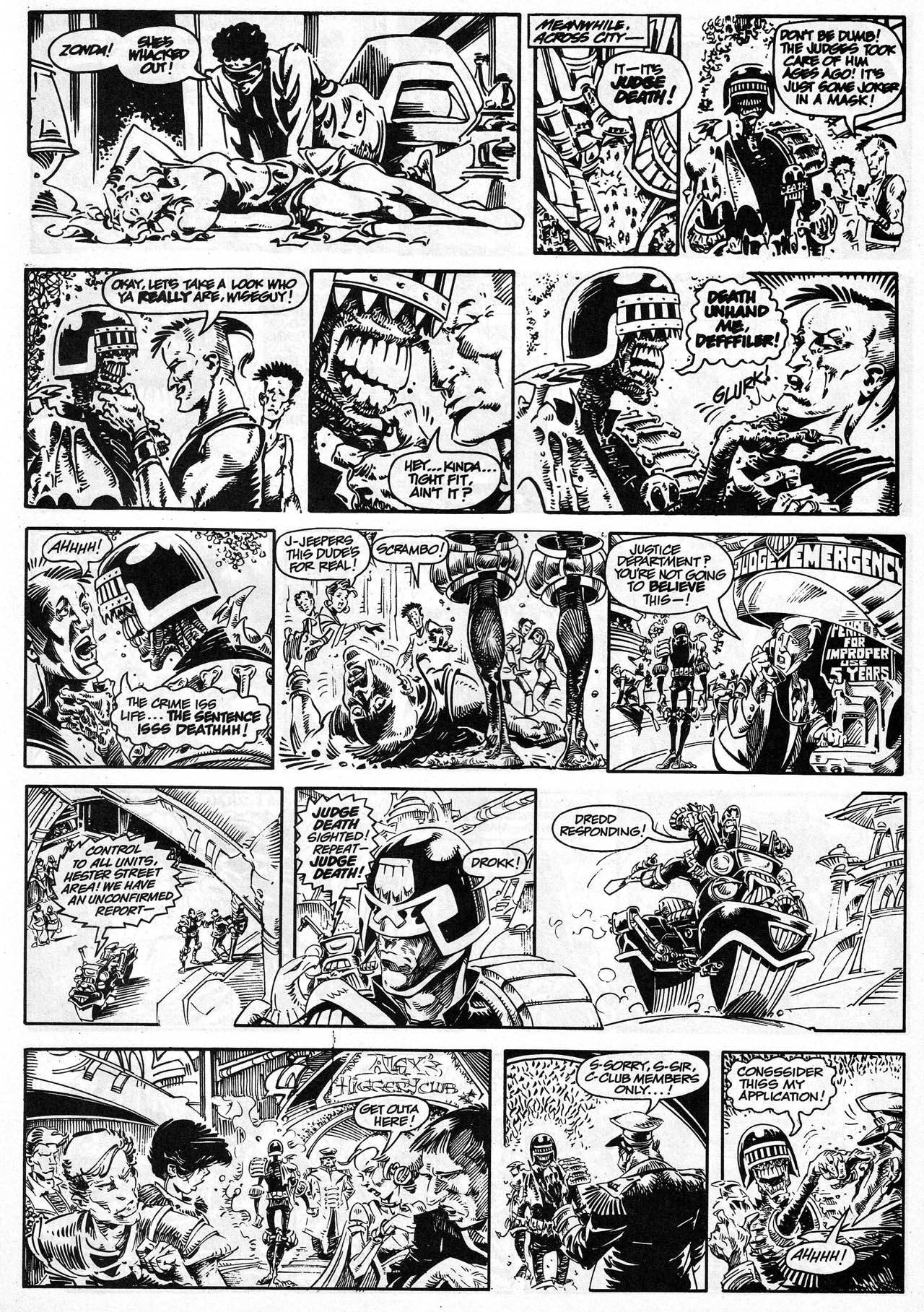 Read online Judge Dredd Megazine (vol. 3) comic -  Issue #54 - 21