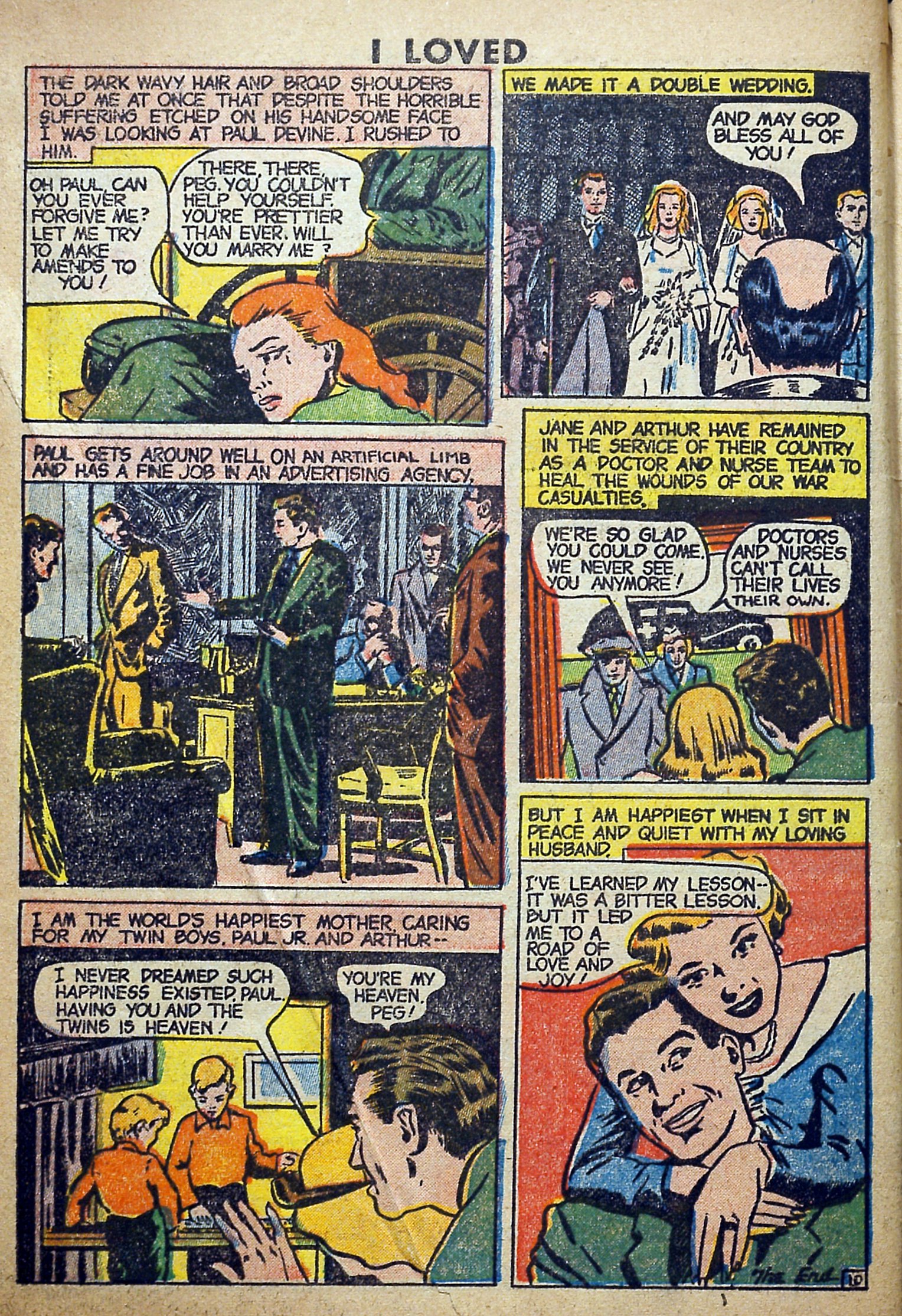 Read online I Loved Real Confession Stories comic -  Issue #28 - 32