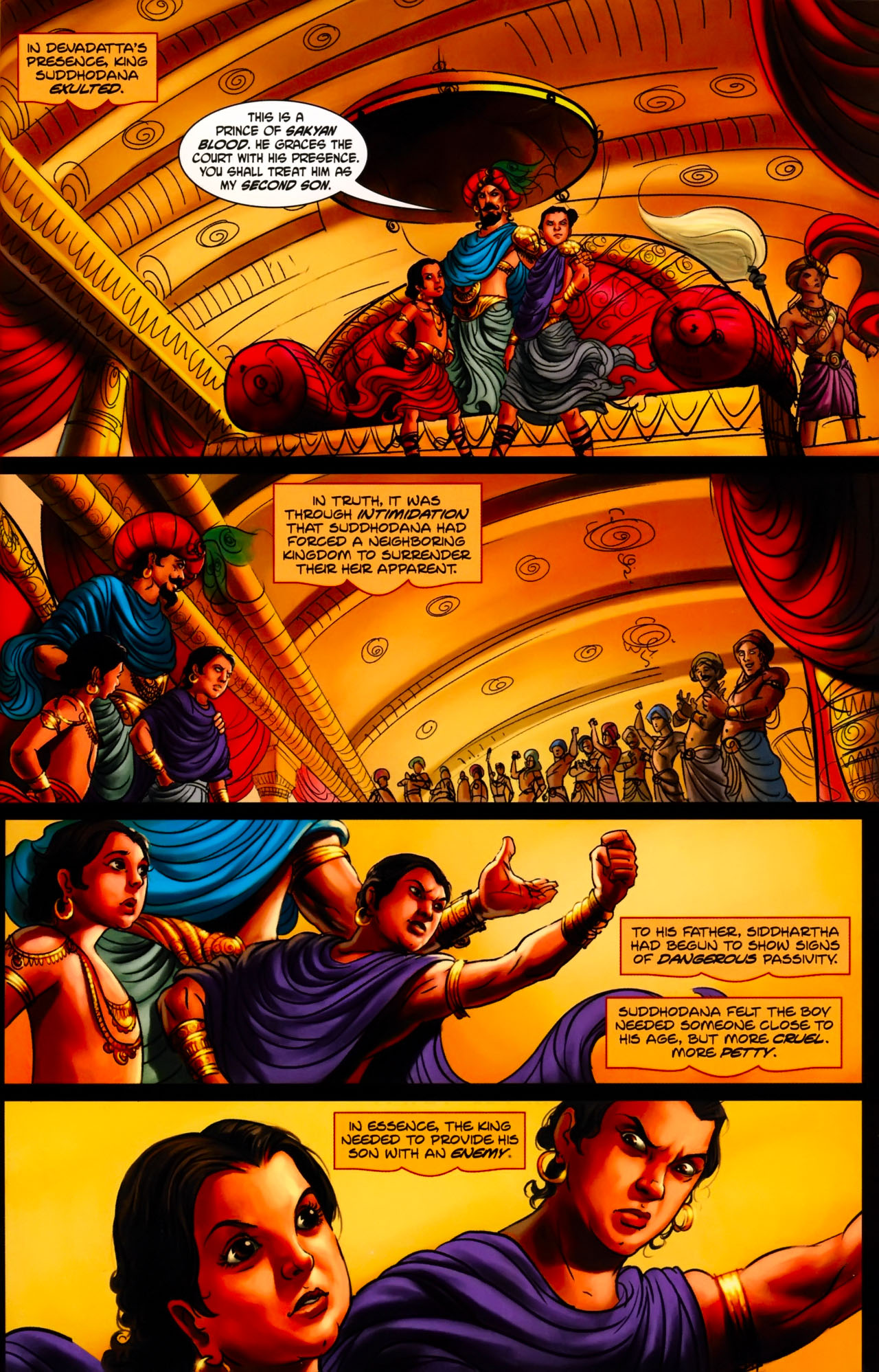 Read online Deepak Chopra's Buddha: A Story of Enlightenment comic -  Issue #2 - 9