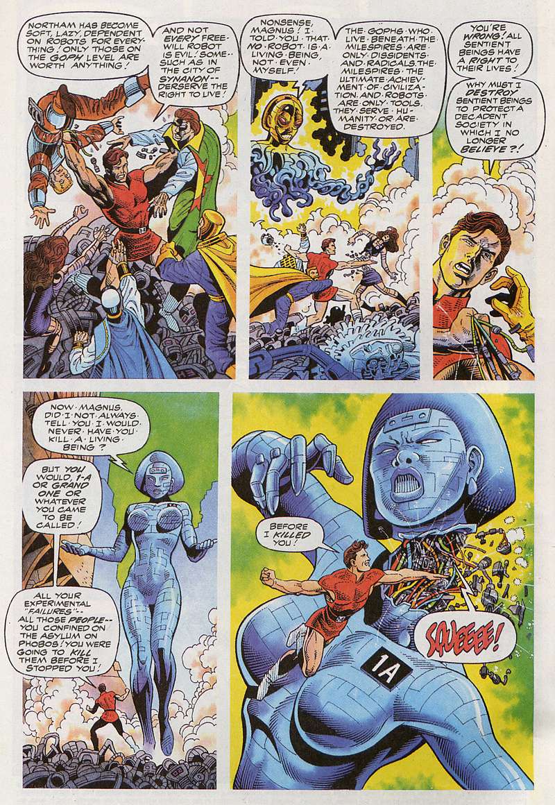 Read online Magnus Robot Fighter (1991) comic -  Issue #21 - 6