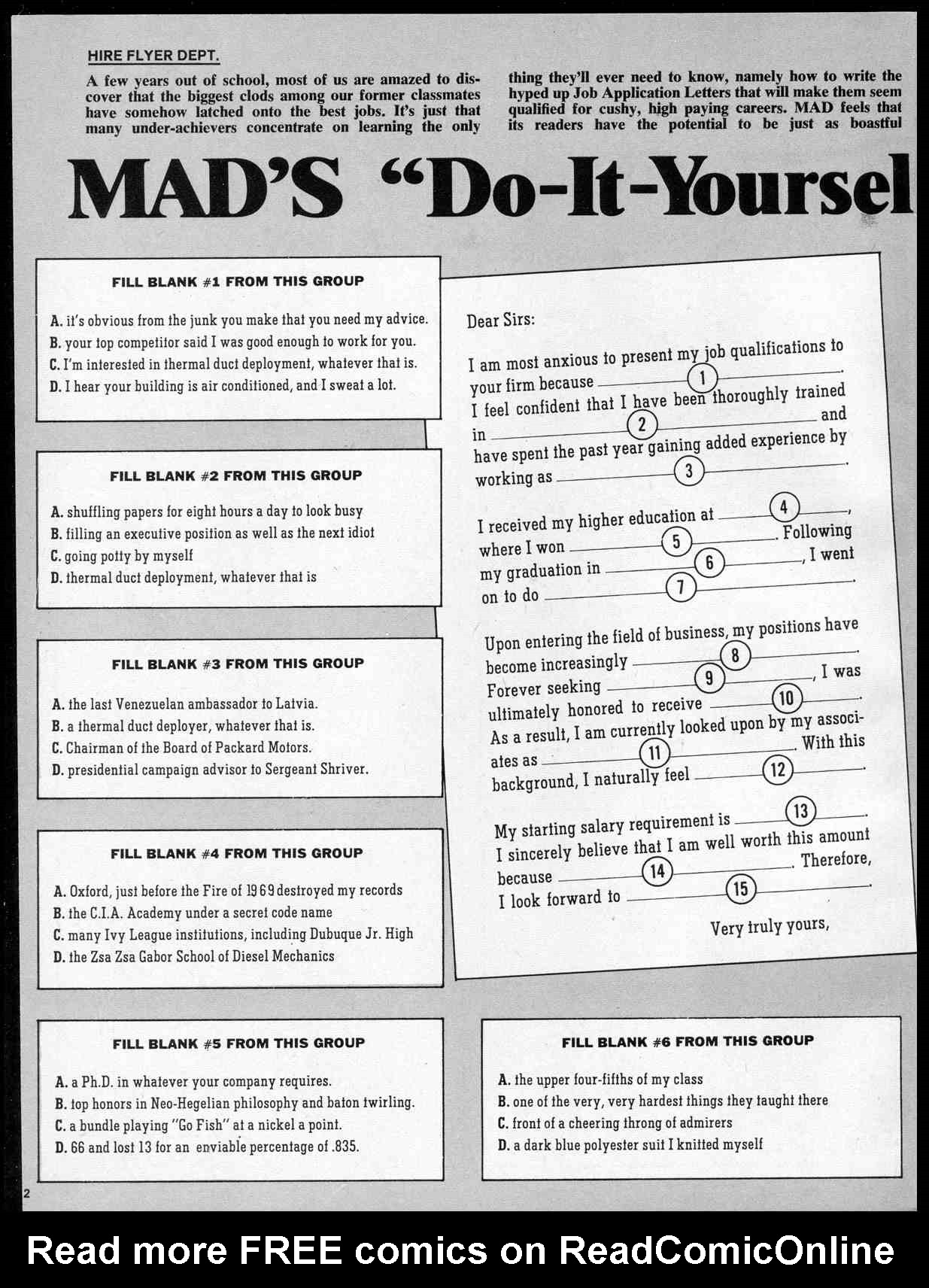 Read online MAD comic -  Issue #197 - 14