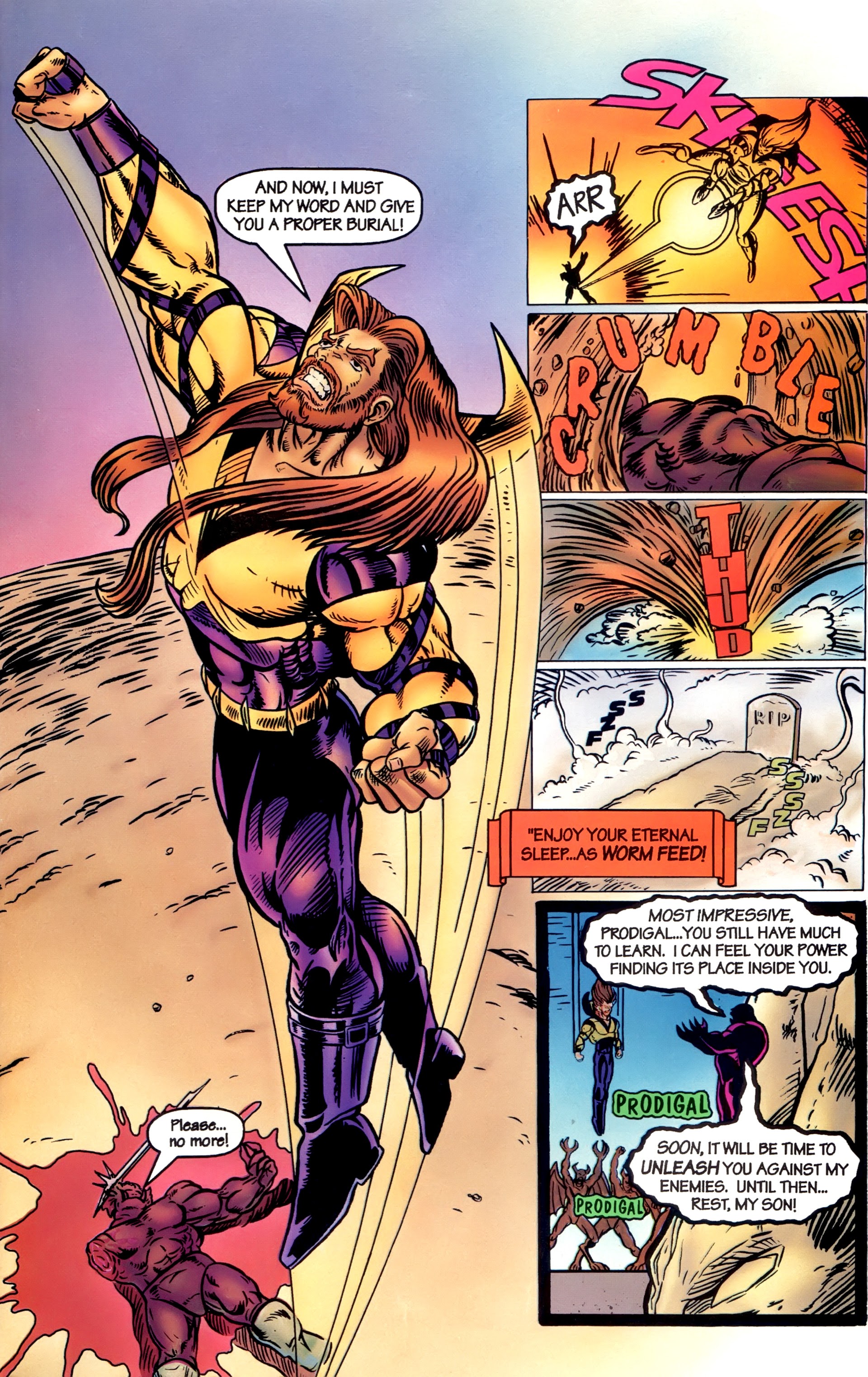 Read online Bloodfire comic -  Issue #9 - 16