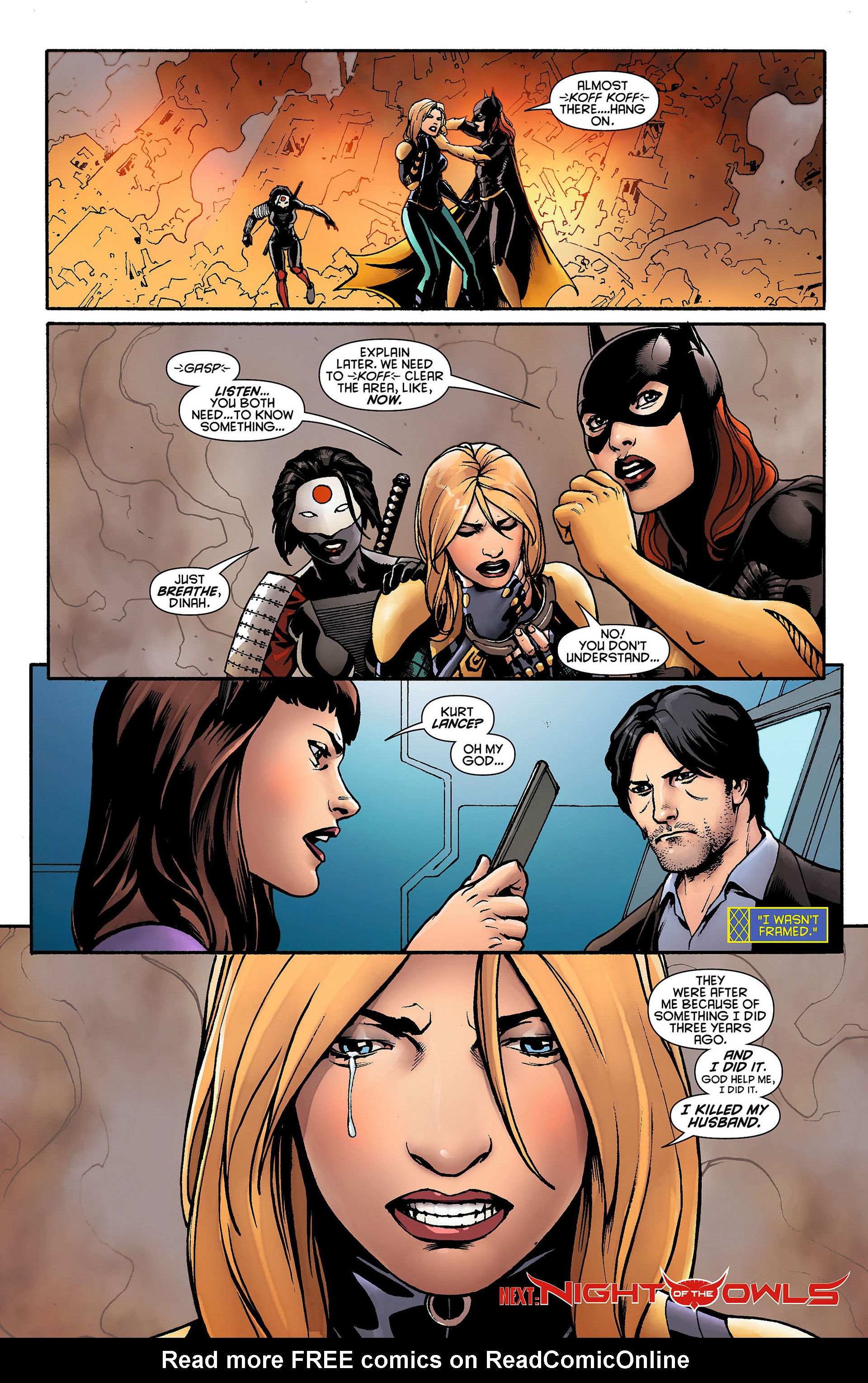 Read online Birds of Prey (2011) comic -  Issue #8 - 20