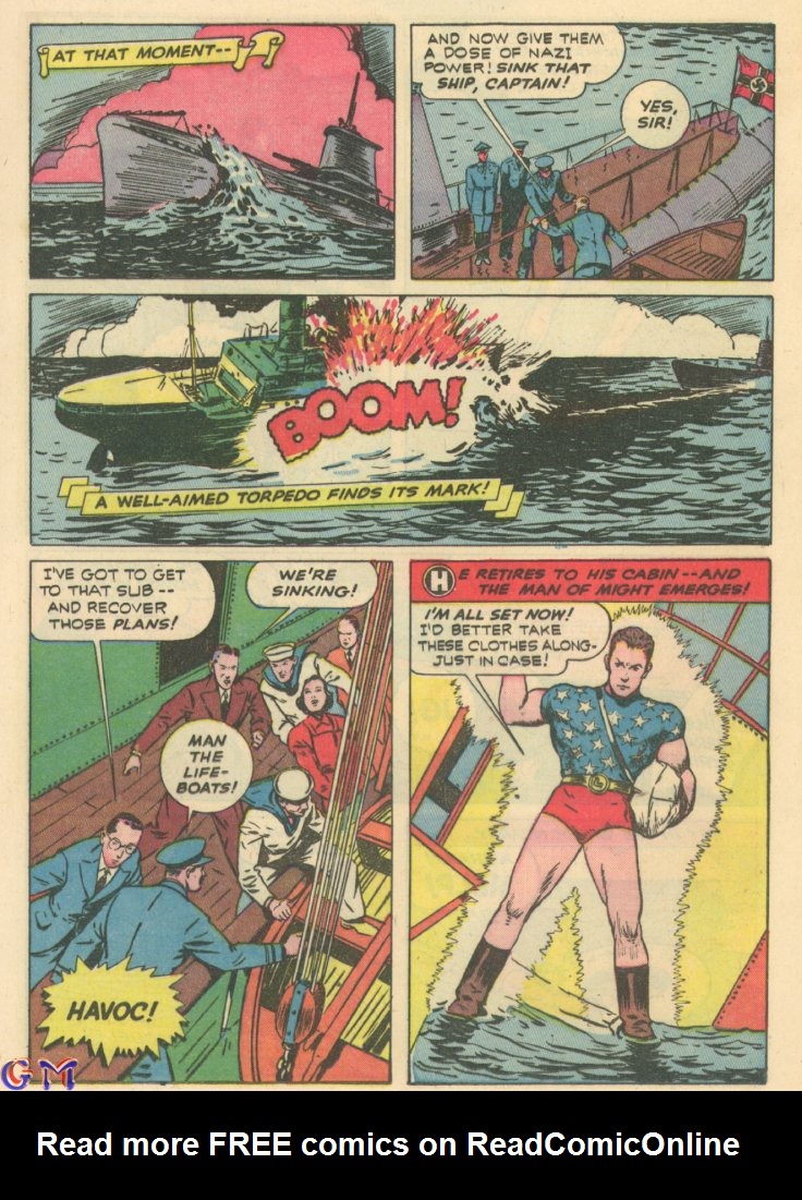 Read online Exciting Comics comic -  Issue #16 - 23