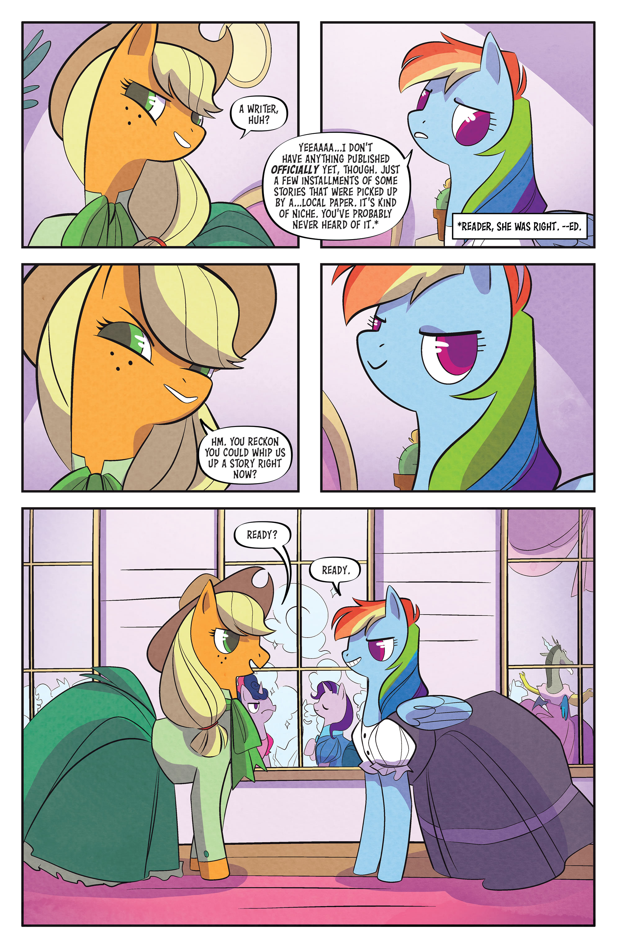 Read online My Little Pony: Classics Reimagined - Little Fillies comic -  Issue #1 - 17