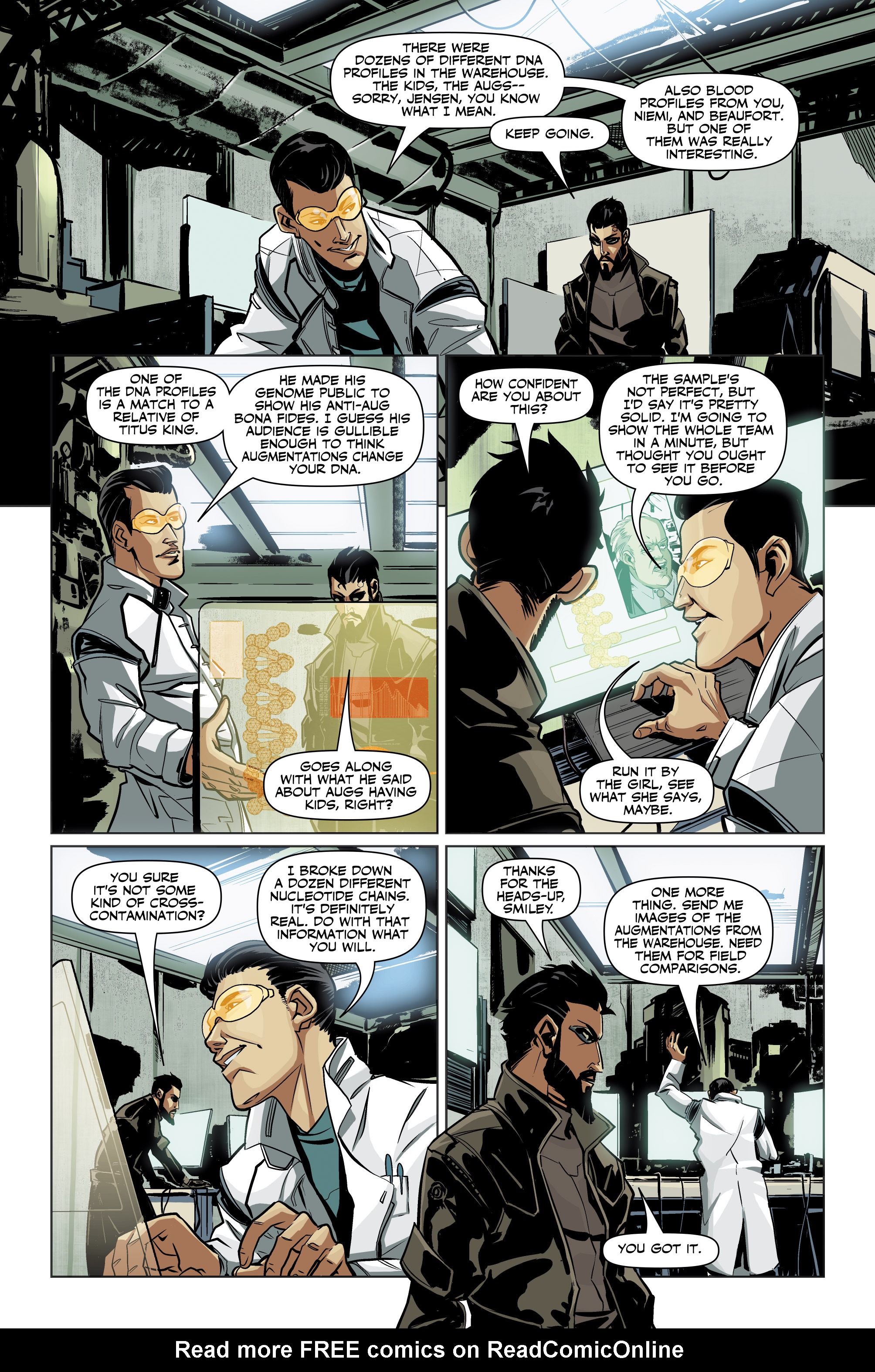 Read online Deus Ex: Children's Crusade comic -  Issue #3 - 16