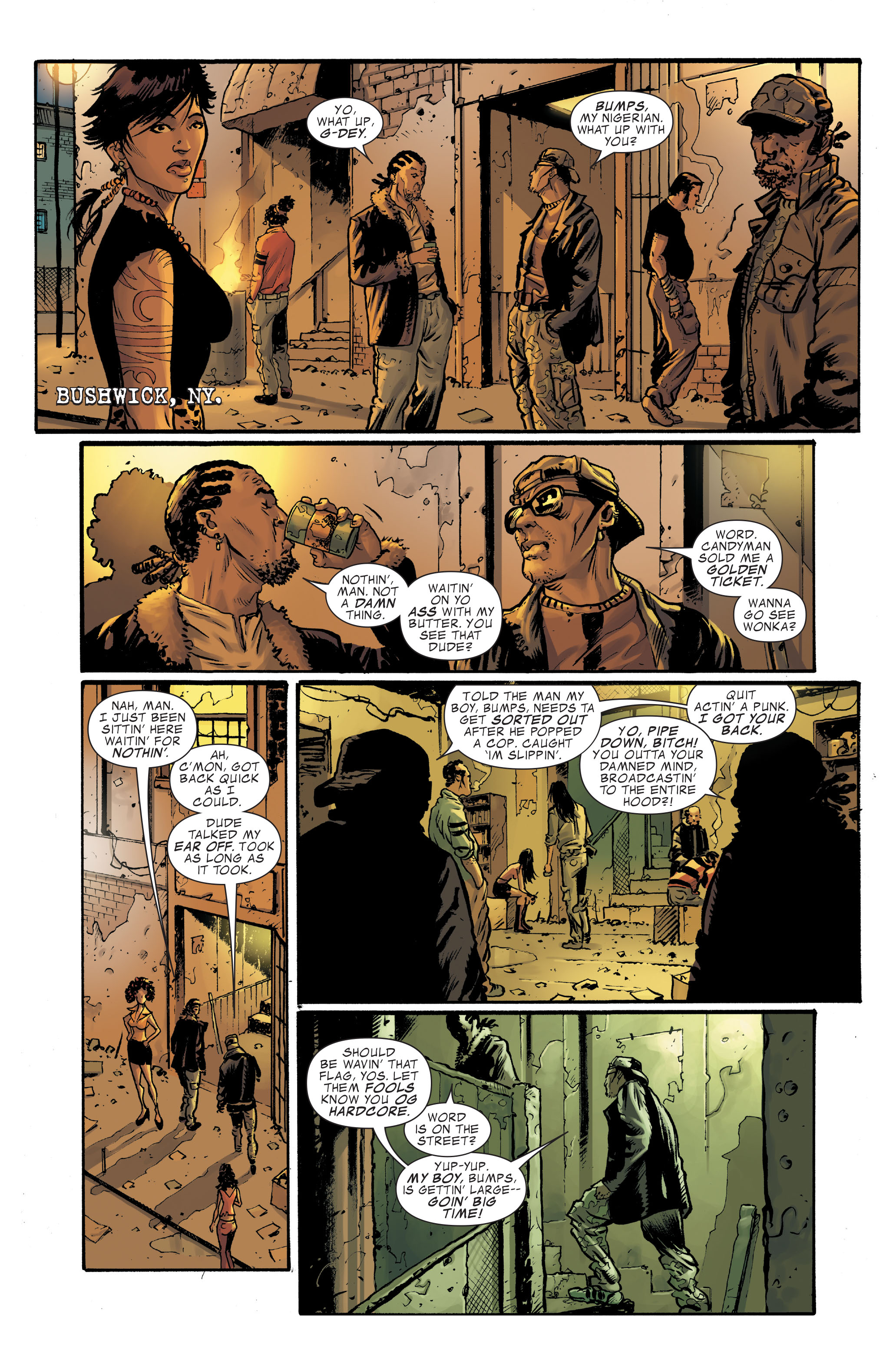 Read online Franken-Castle comic -  Issue #21 - 25