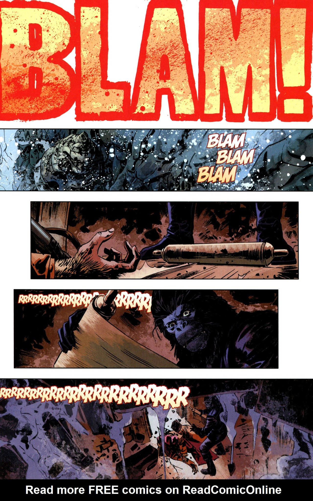 Read online Planet of the Apes (2011) comic -  Issue # _Annual 1 - 32