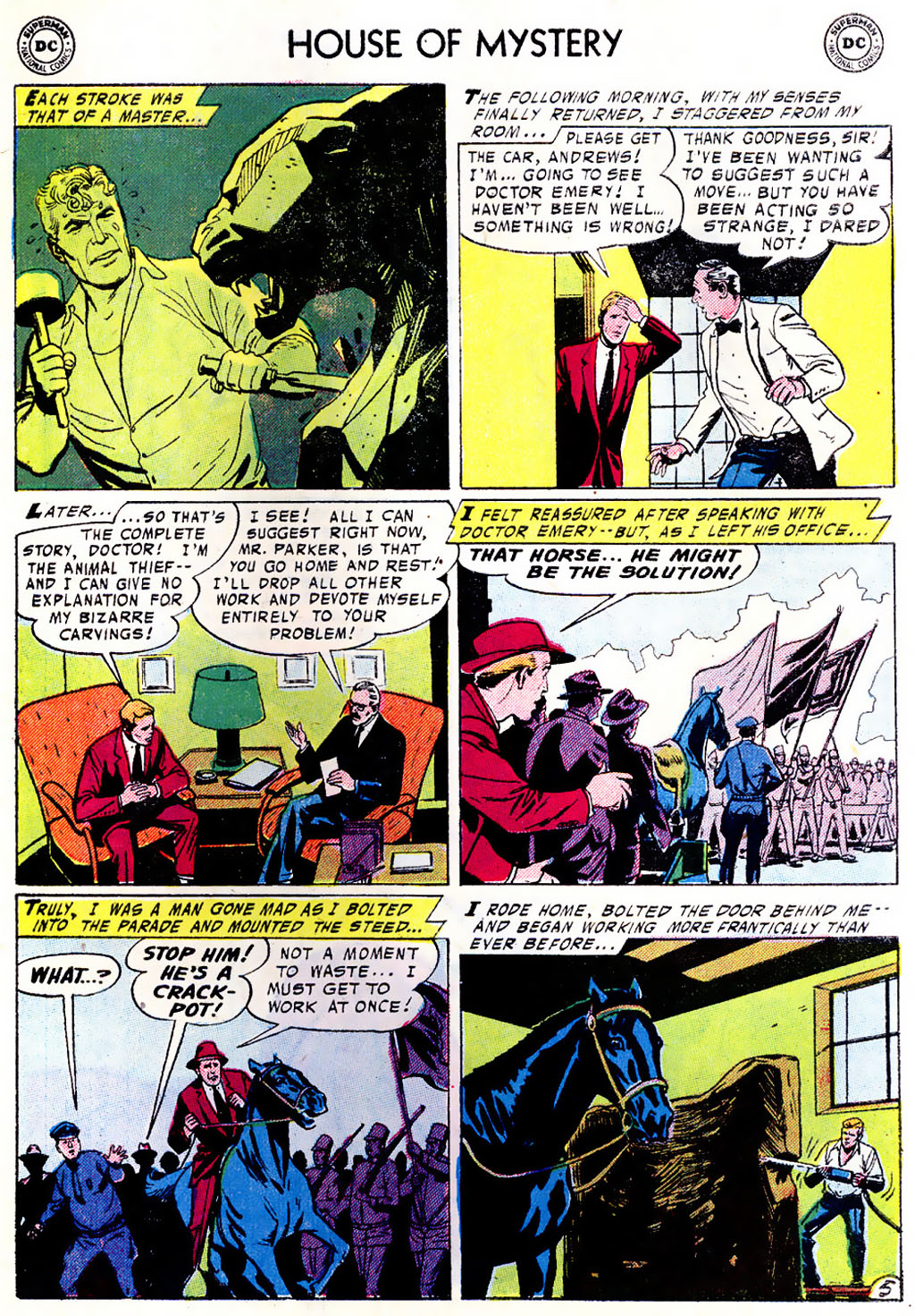 Read online House of Mystery (1951) comic -  Issue #57 - 31