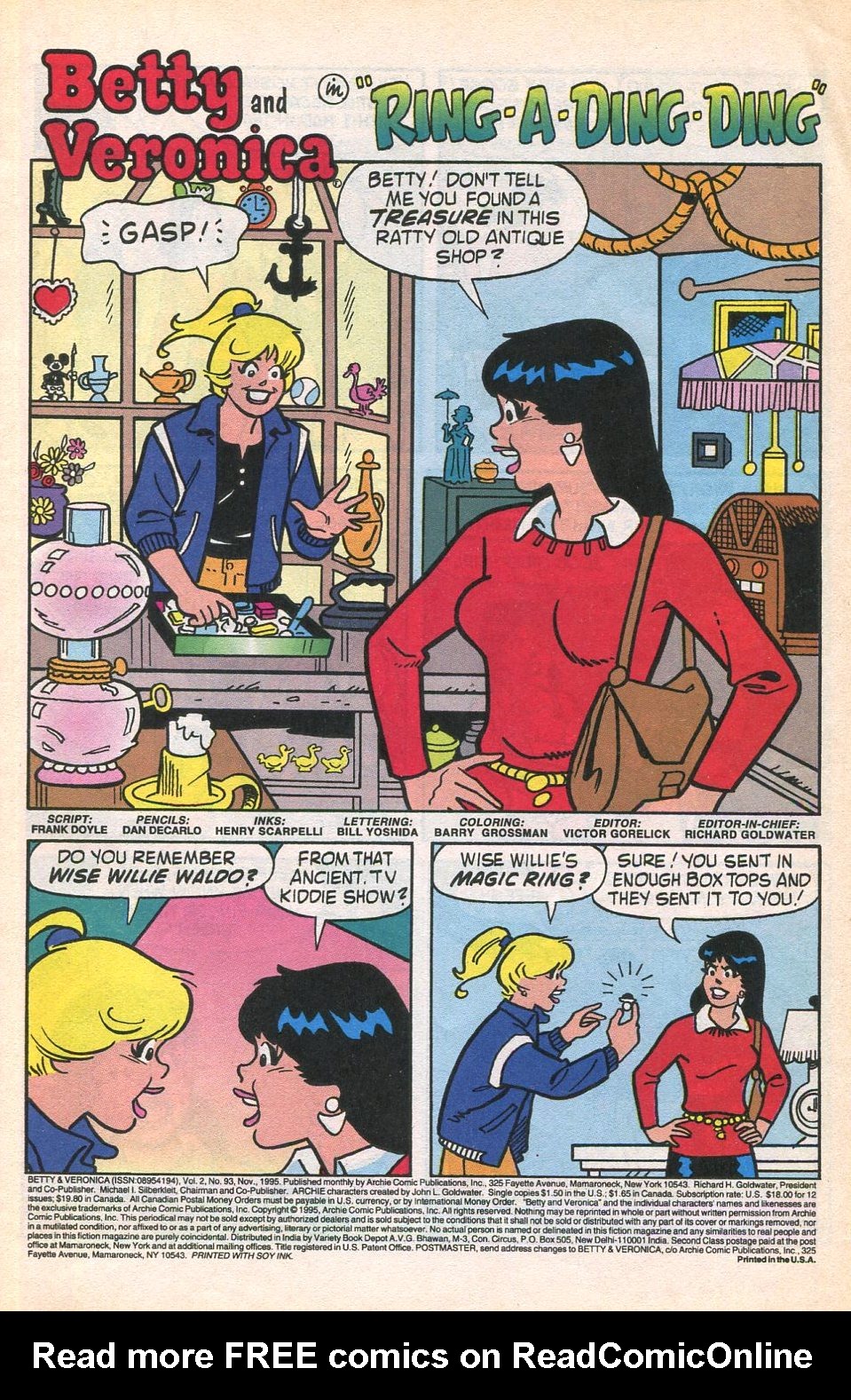 Read online Betty and Veronica (1987) comic -  Issue #93 - 3
