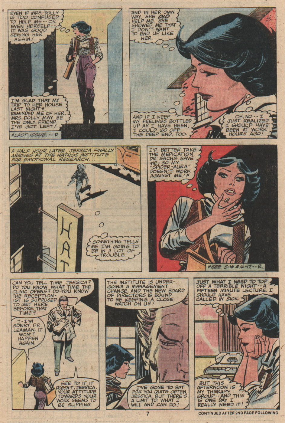 Read online Spider-Woman (1978) comic -  Issue #19 - 6