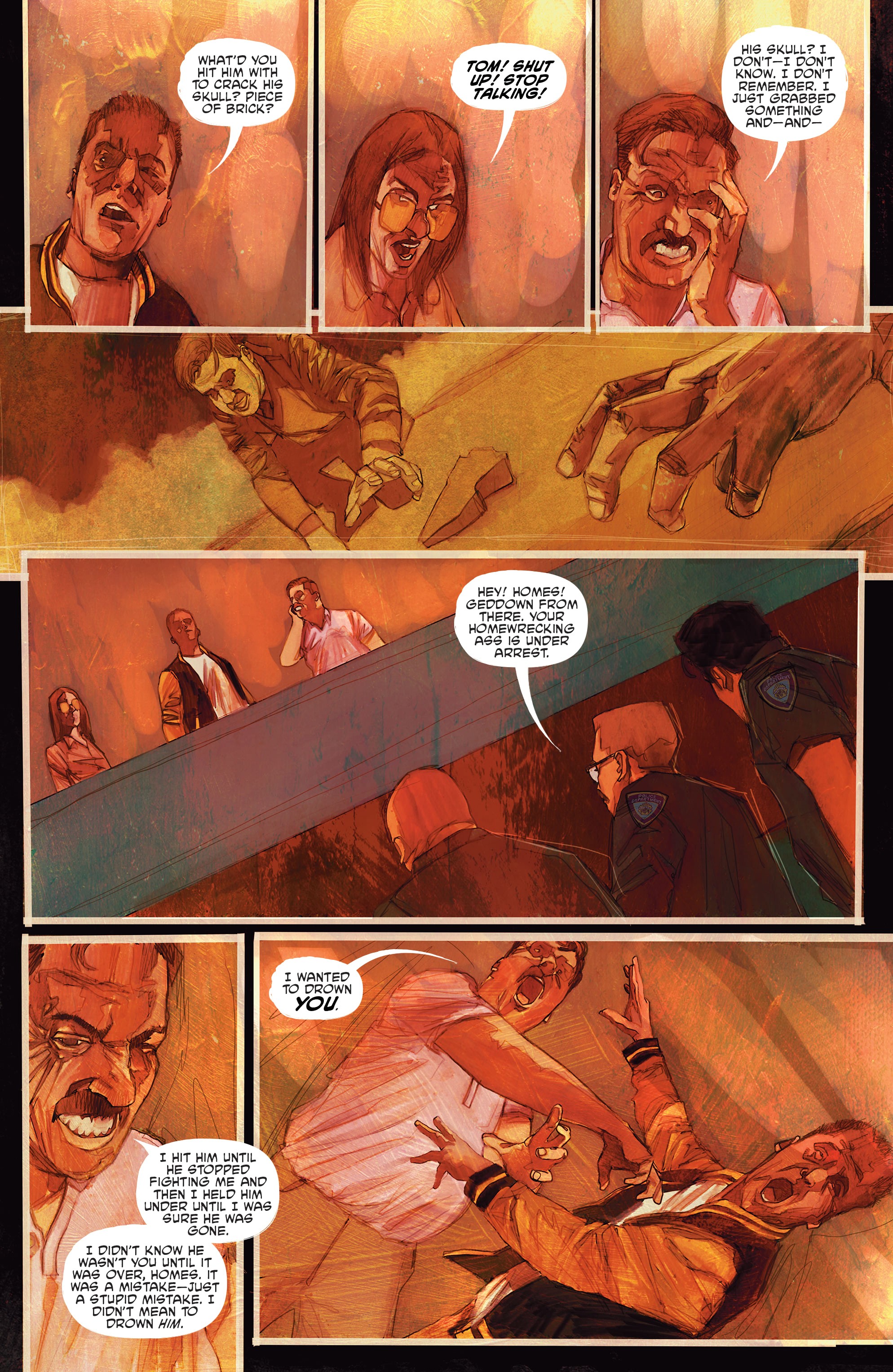 Read online Dying is Easy comic -  Issue #5 - 8