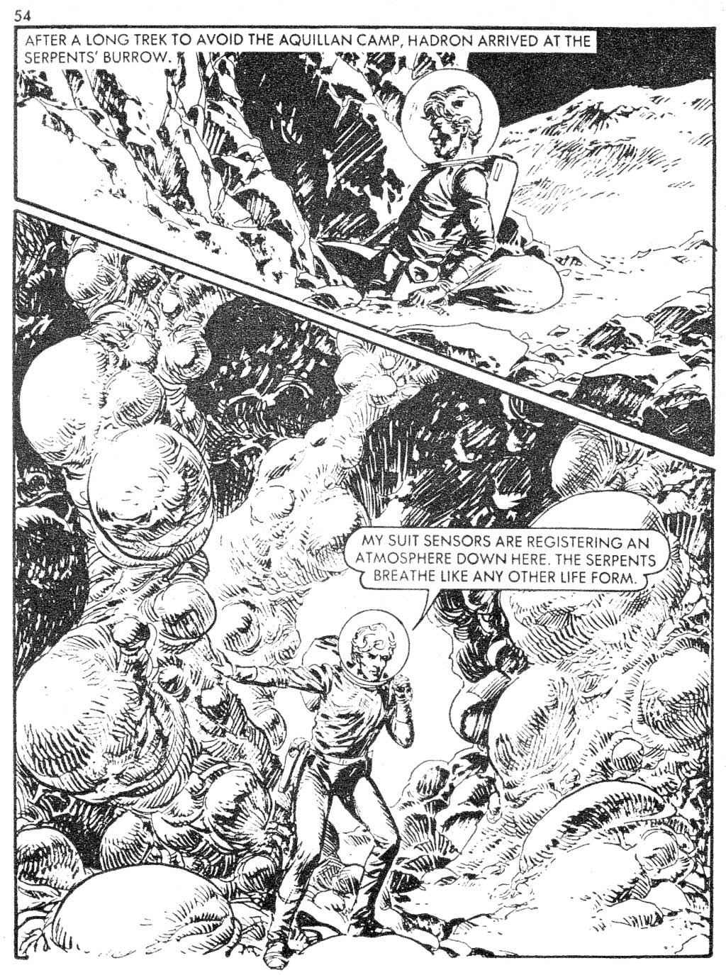 Read online Starblazer comic -  Issue #81 - 54
