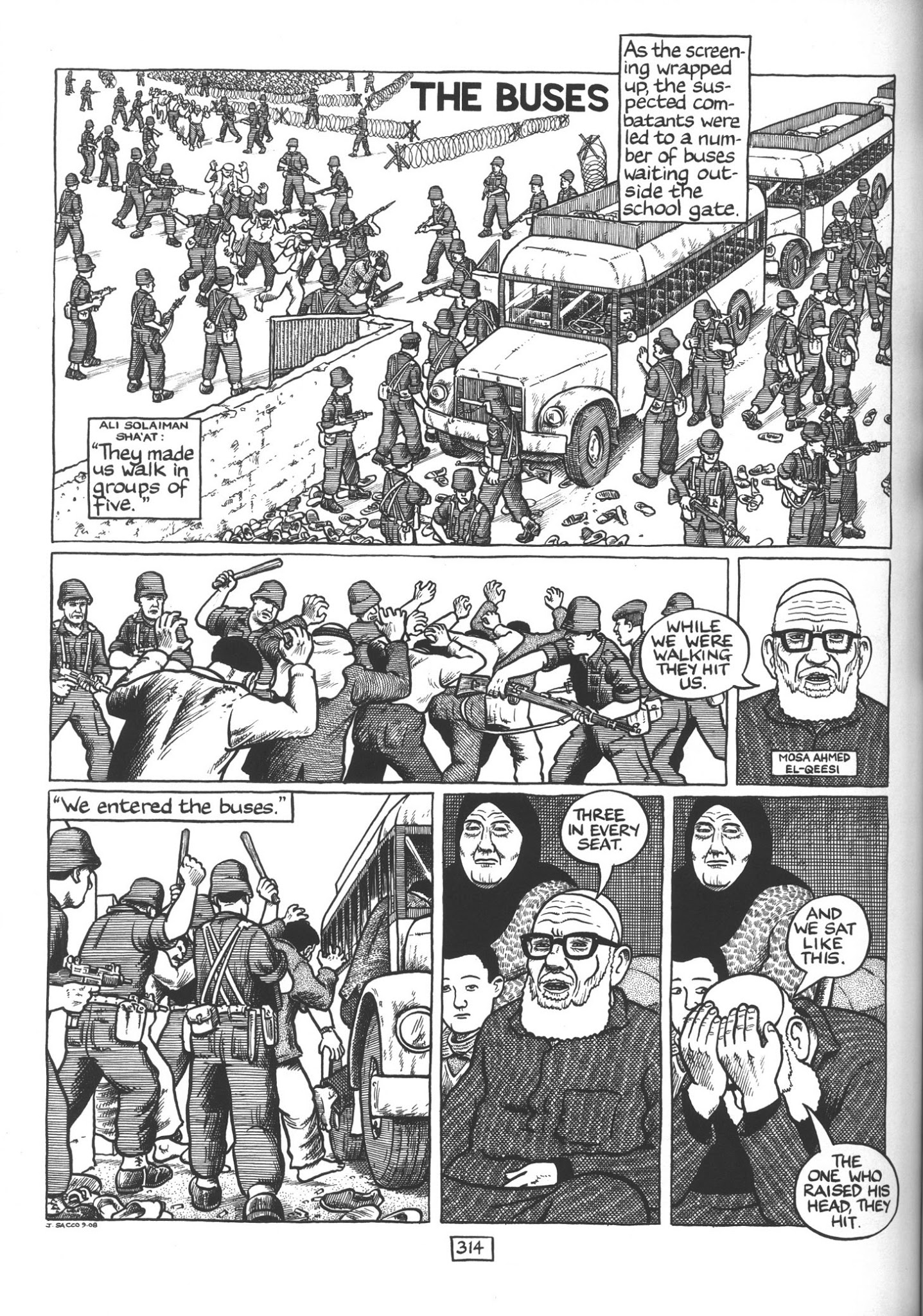 Read online Footnotes in Gaza comic -  Issue # TPB - 331