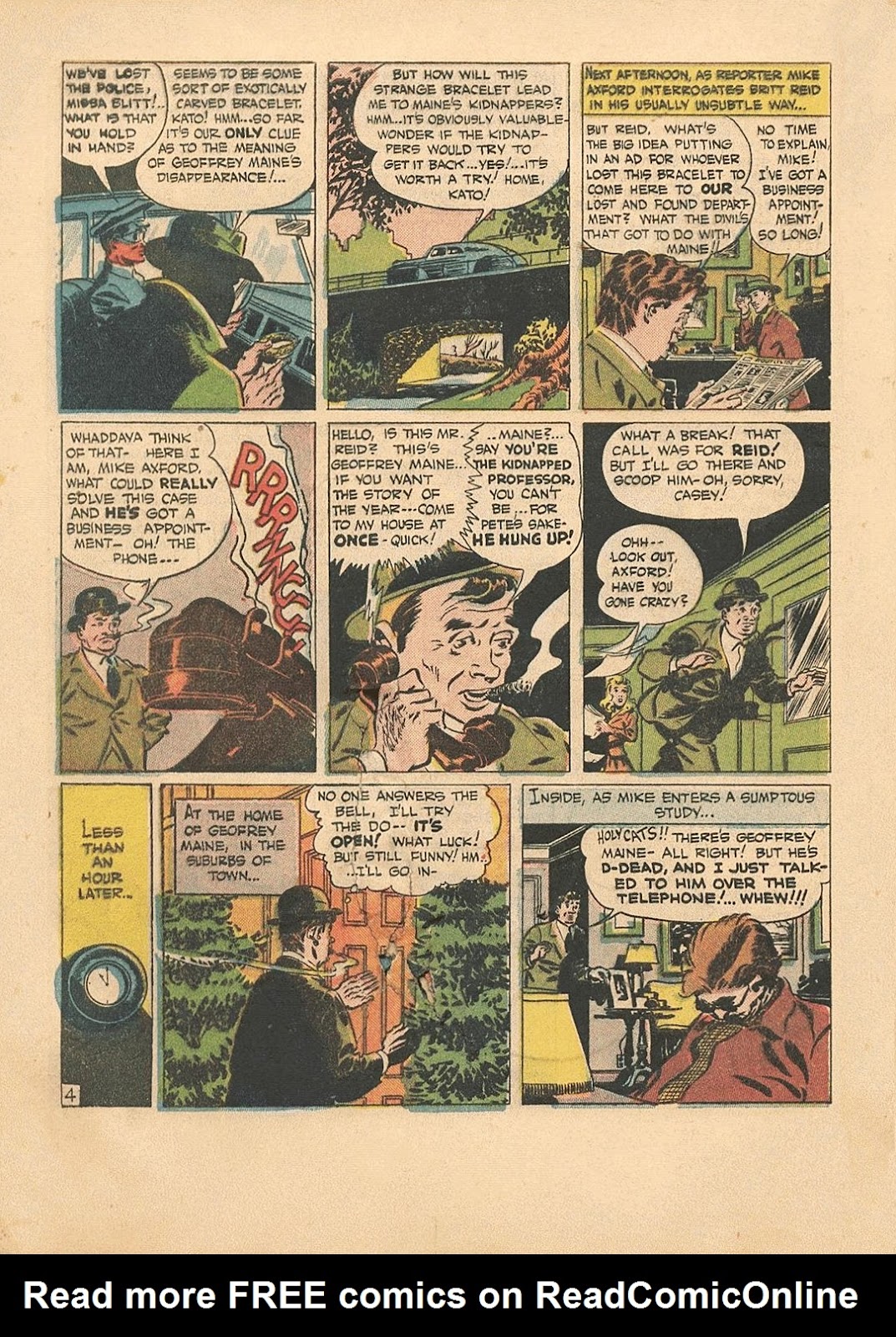 Green Hornet Comics issue 21 - Page 11