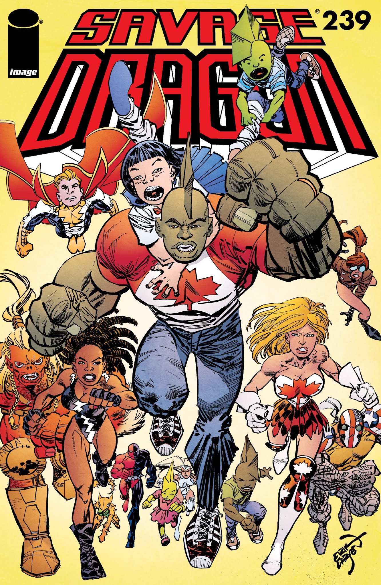 Read online The Savage Dragon (1993) comic -  Issue #239 - 1