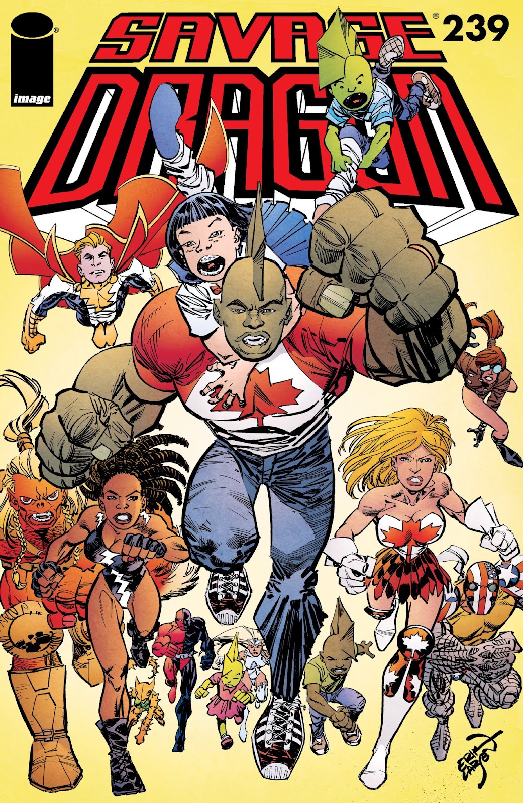 The Savage Dragon (1993) issue 239 - Page 1