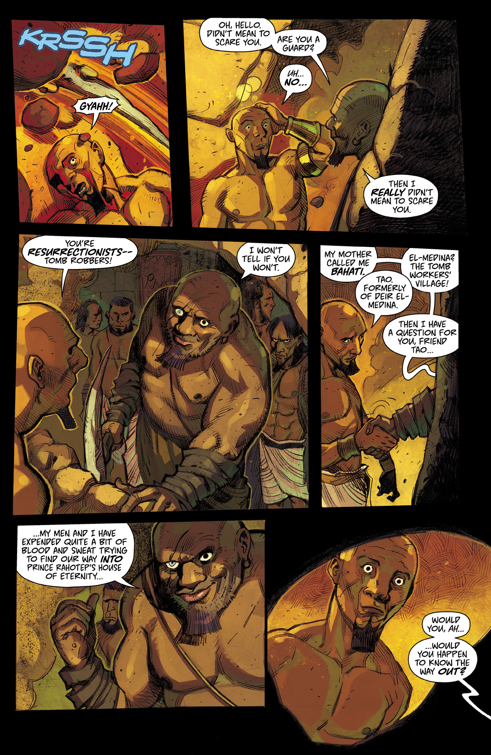 Read online Resurrectionists comic -  Issue #1 - 24