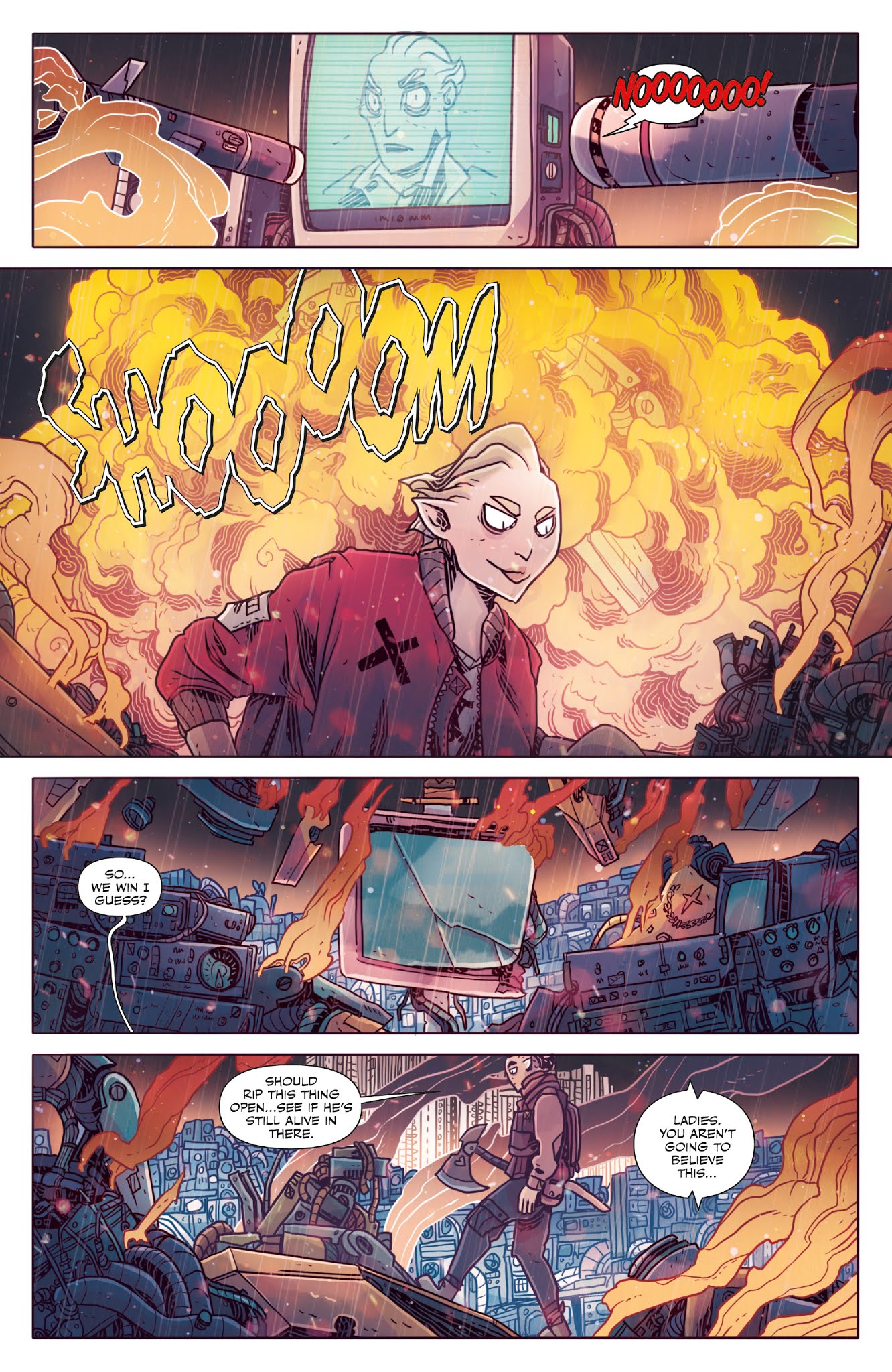 Read online Rat Queens Special: Neon Static comic -  Issue # Full - 23