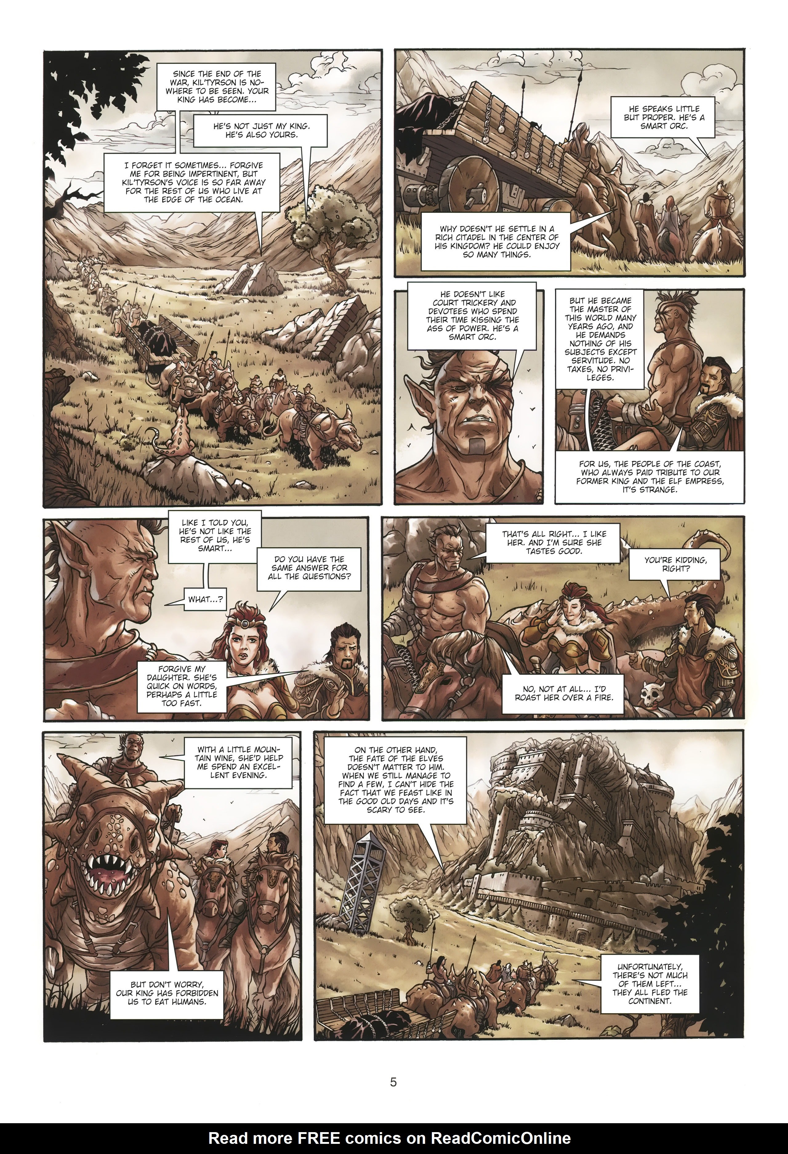 Read online The War of the Orcs comic -  Issue #2 - 6