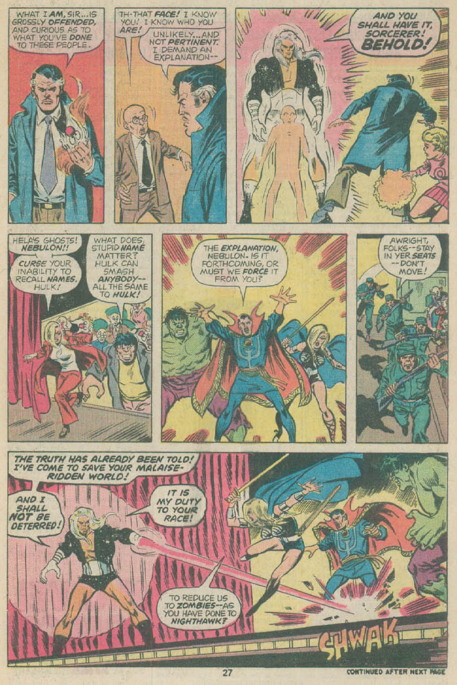 Read online The Defenders (1972) comic -  Issue #34 - 16