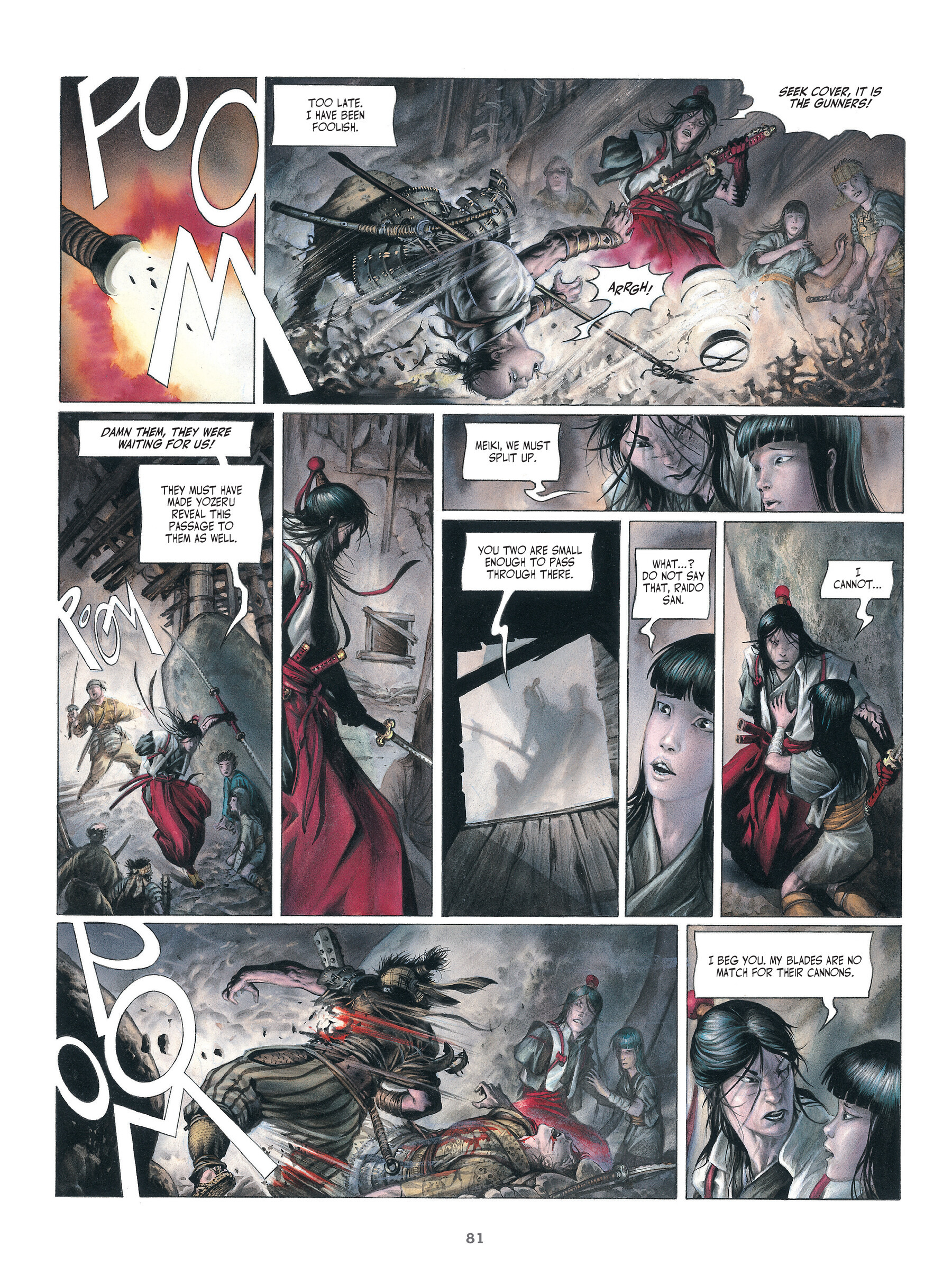 Read online Legends of the Pierced Veil: The Scarlet Blades comic -  Issue # TPB (Part 1) - 81