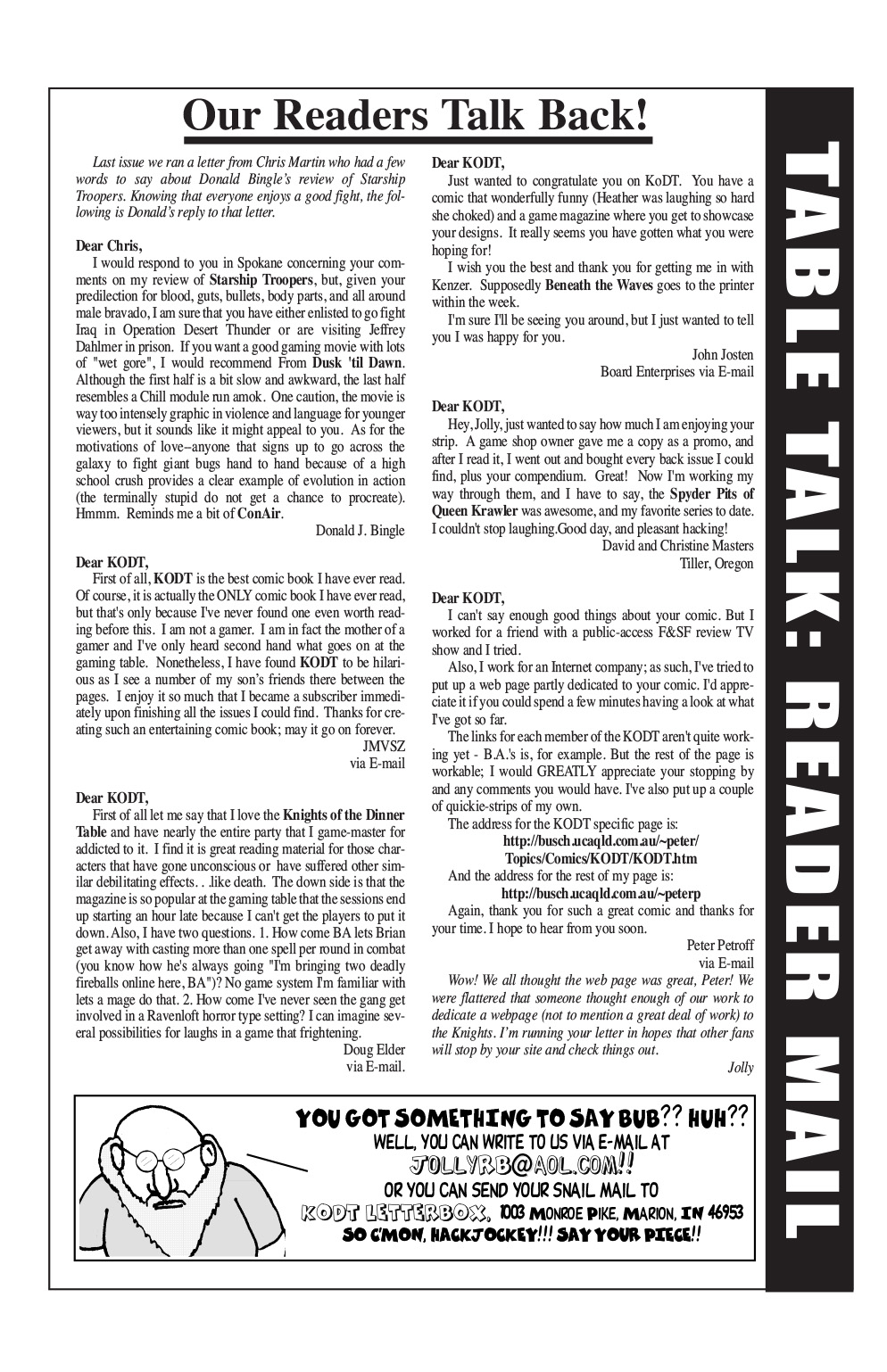 Read online Knights of the Dinner Table comic -  Issue #17 - 5