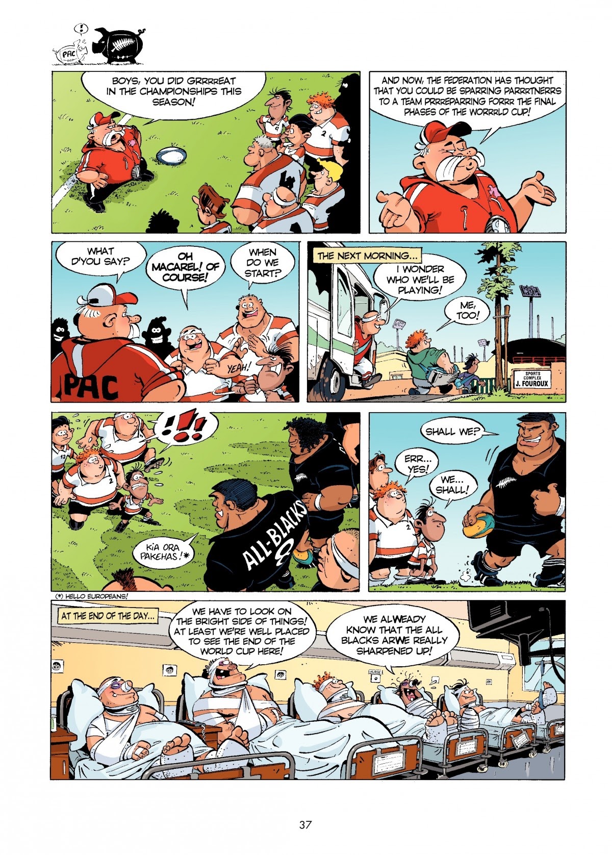 Read online The Rugger Boys comic -  Issue #2 - 37