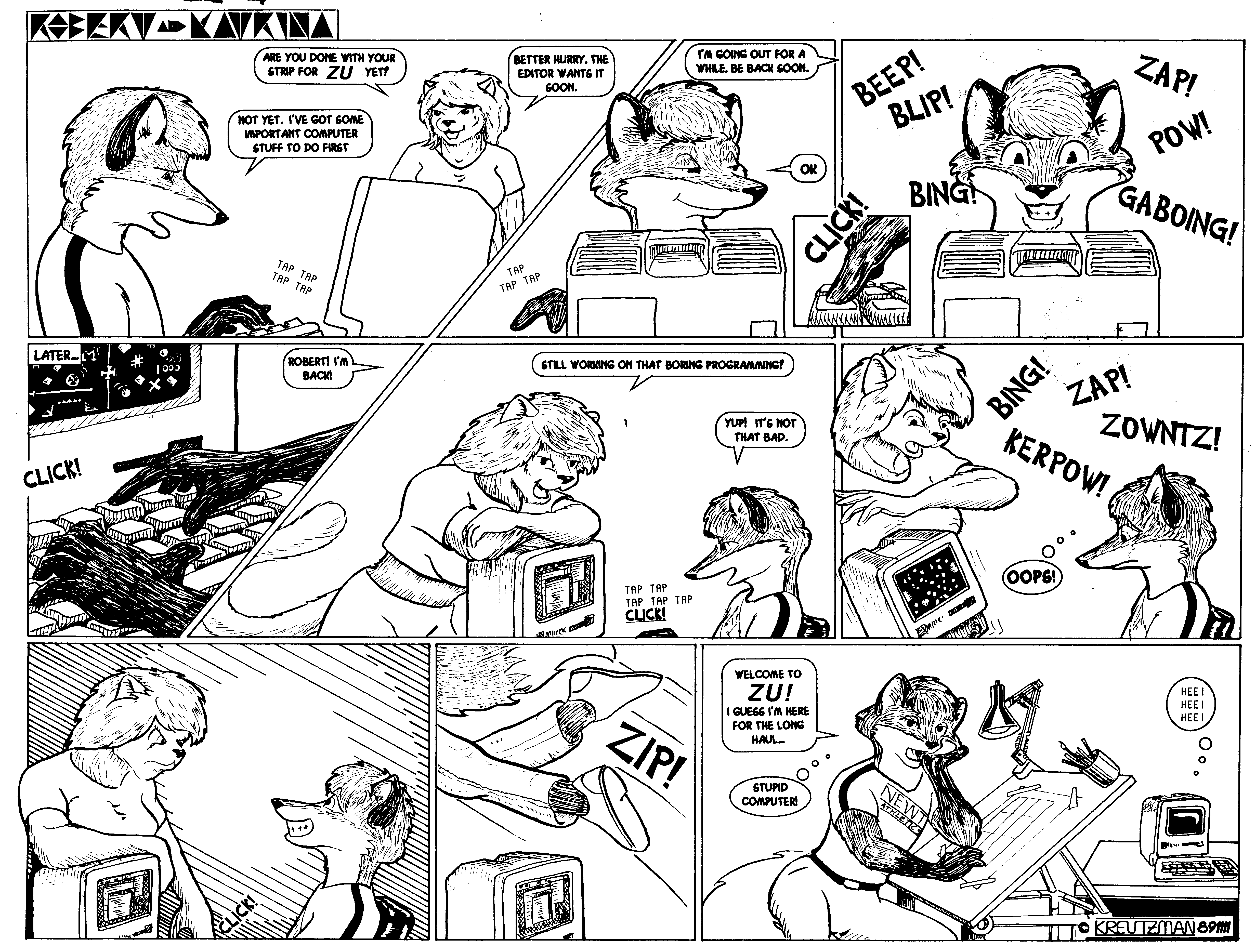 Read online ZU (1995) comic -  Issue #2 - 15