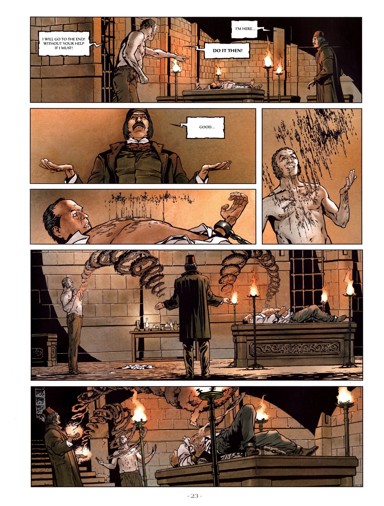 Read online Sherlock Holmes and the Necronomicon comic -  Issue # TPB - 24