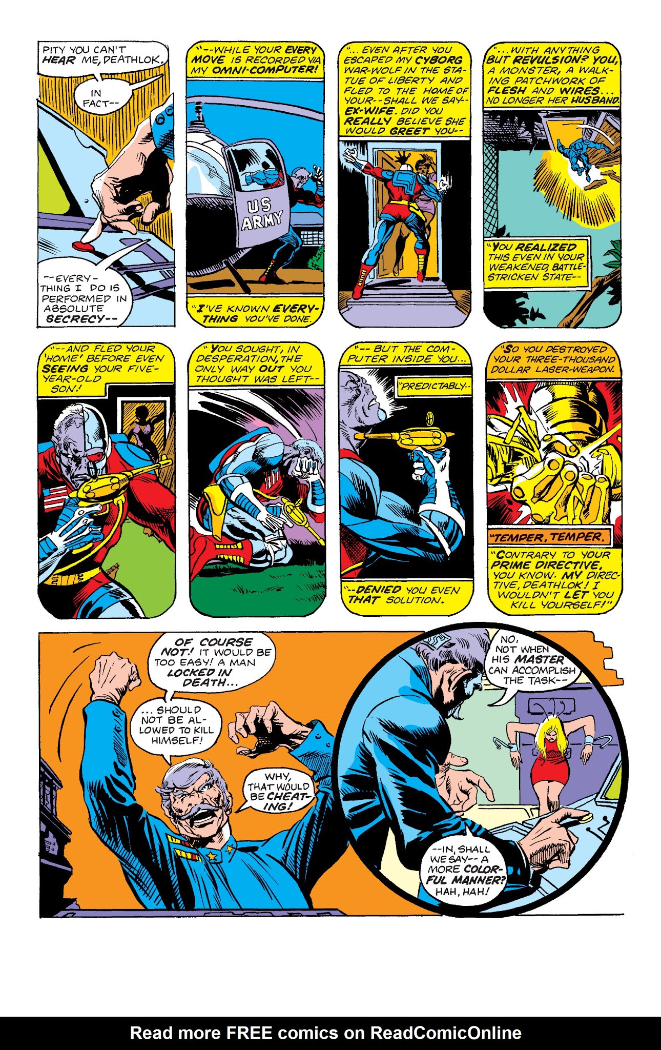 Read online Deathlok the Demolisher: The Complete Collection comic -  Issue # TPB - 60