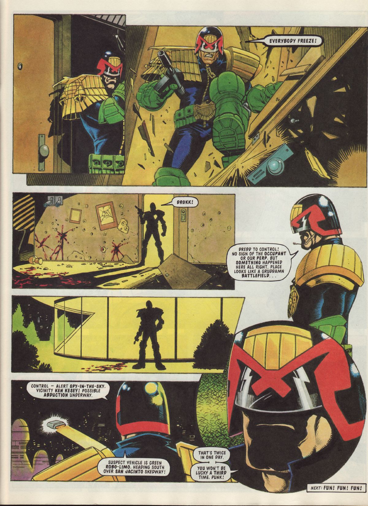 Read online Judge Dredd Megazine (vol. 3) comic -  Issue #15 - 22