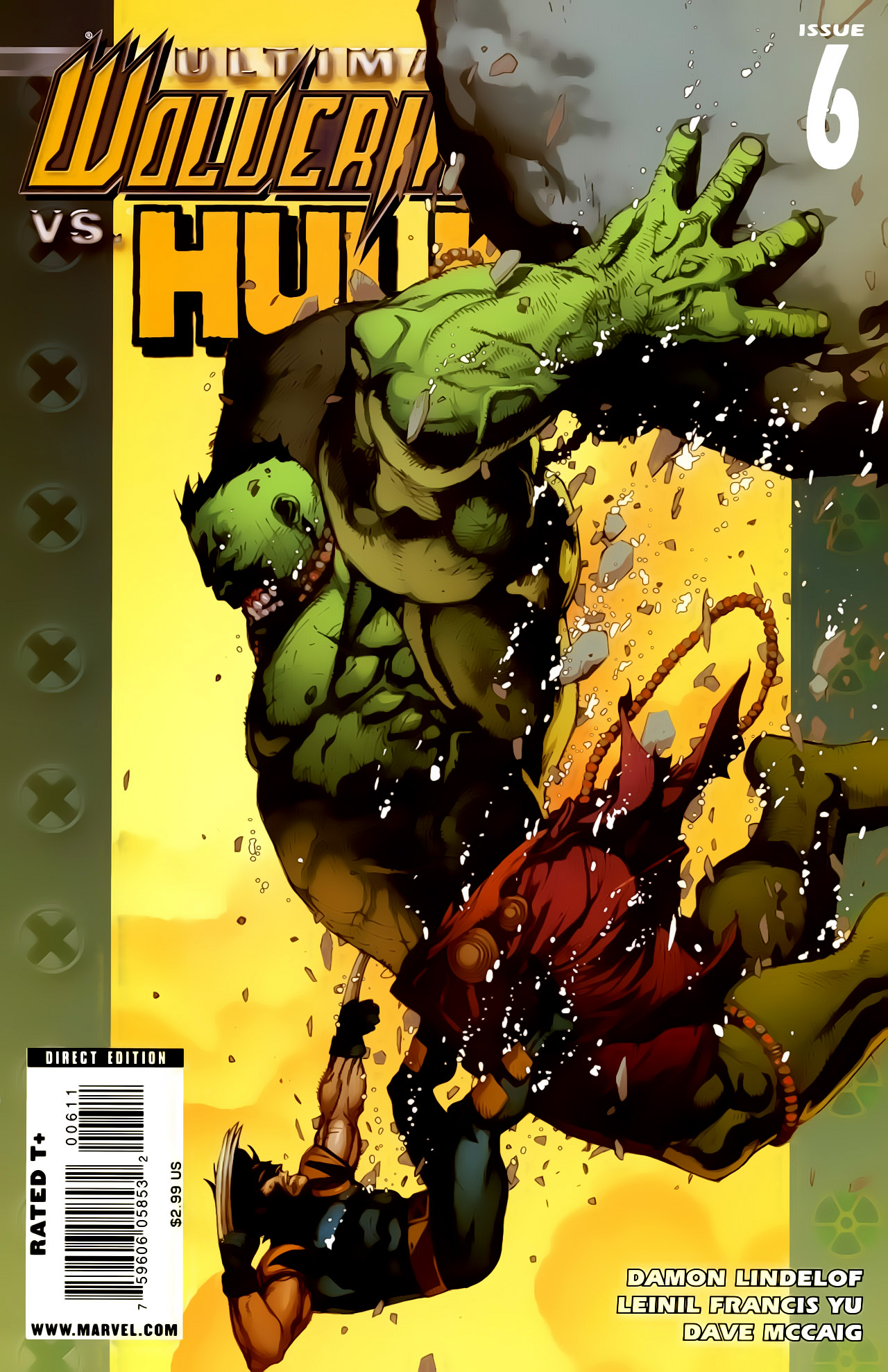 Read online Ultimate Wolverine vs. Hulk comic -  Issue #6 - 1